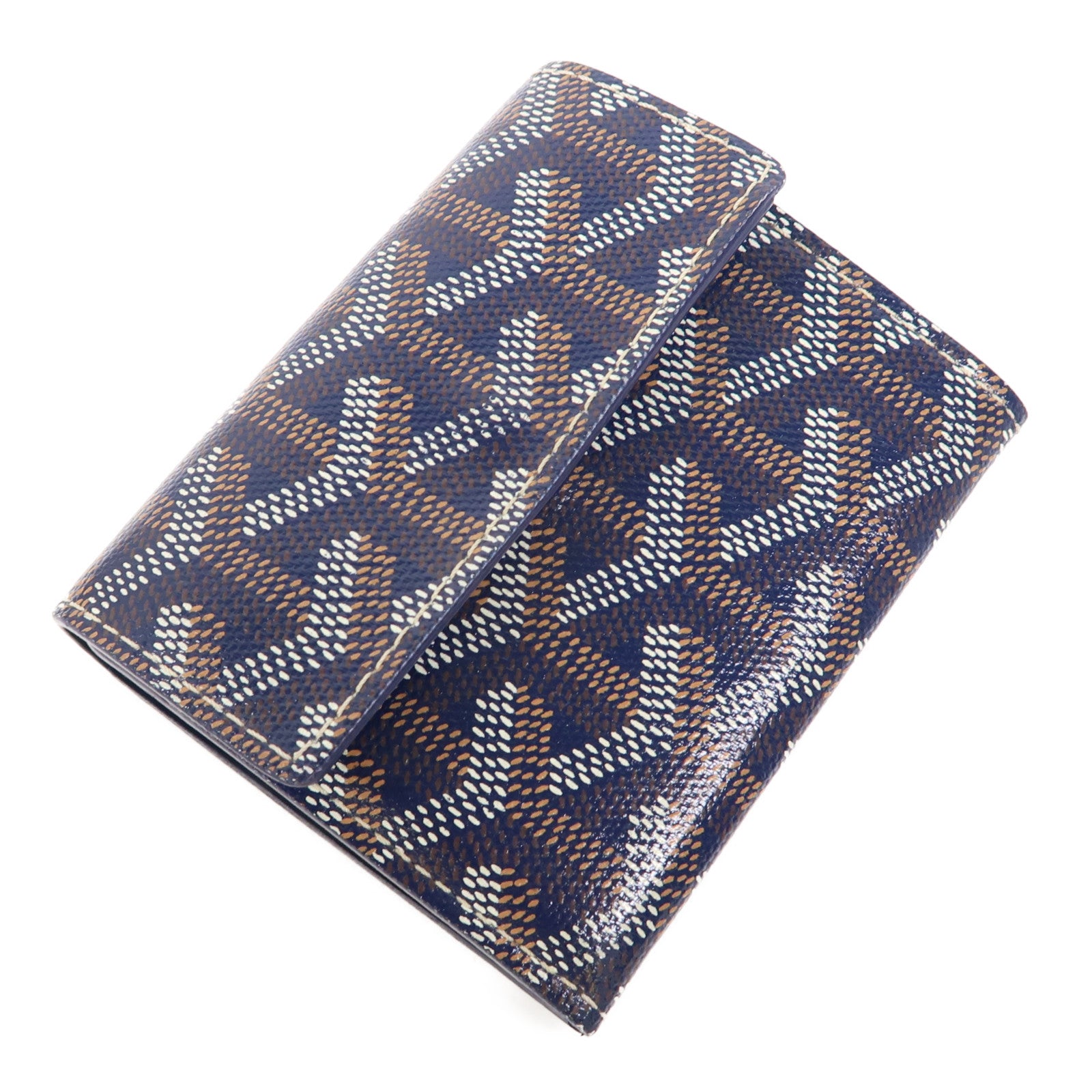 GOYARD 塗層帆布Marigny Wallet銀扣錢包