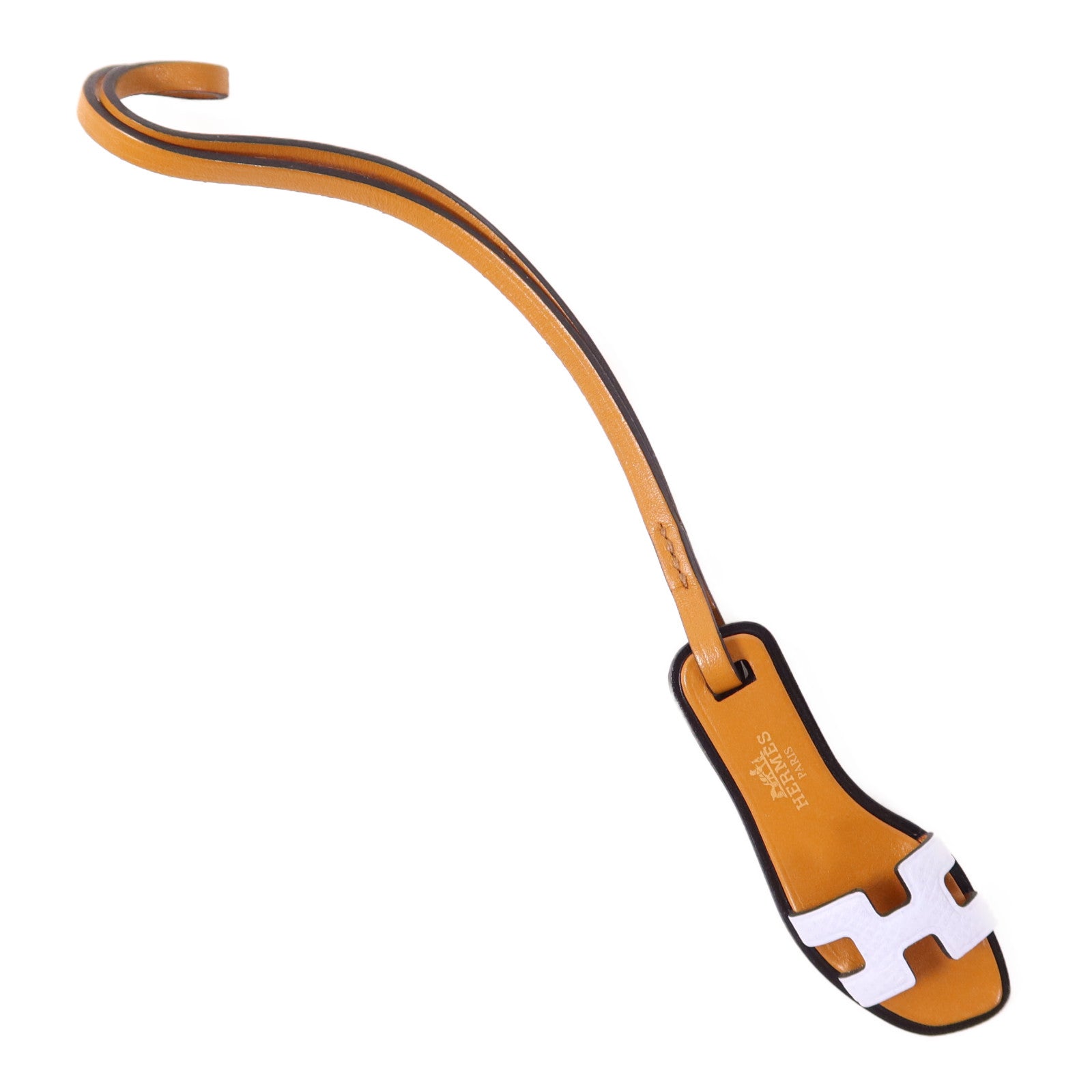 HERMES Epsom皮革Oran Nano掛飾