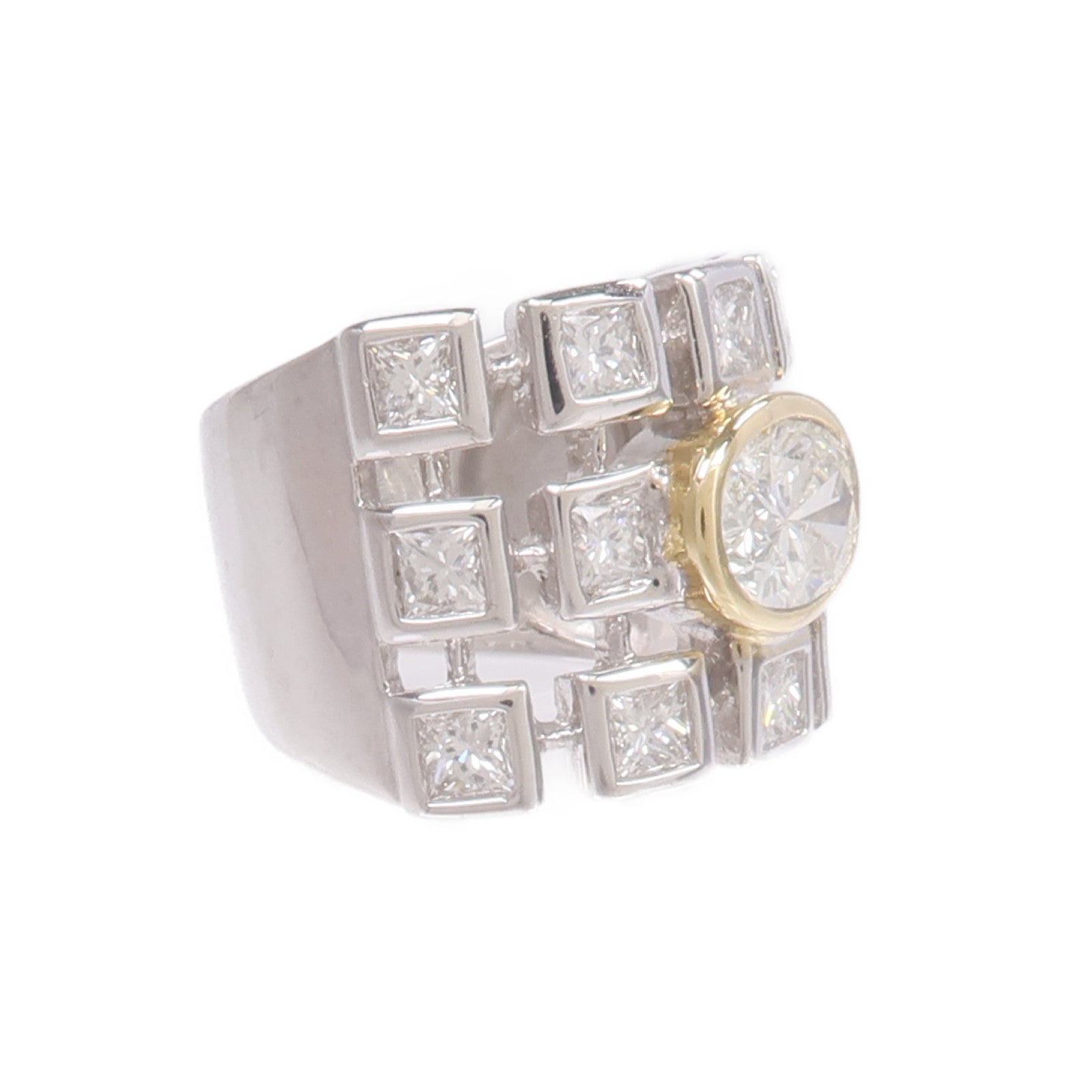 JEWELRY 18K白金/黃金Diamond Ring鑽石戒指