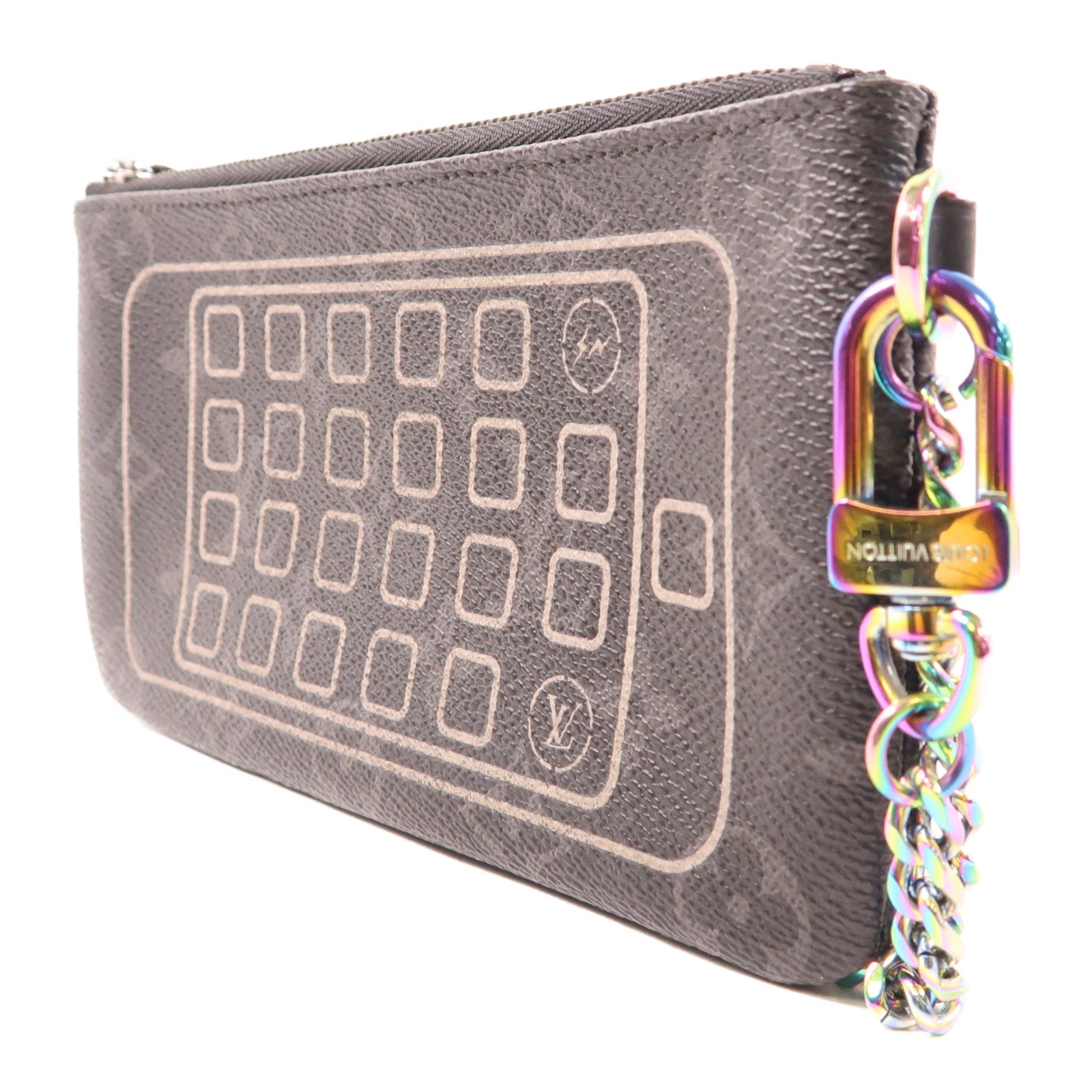 LOUIS VUITTON Monogram Eclipse iPhone Case電話套