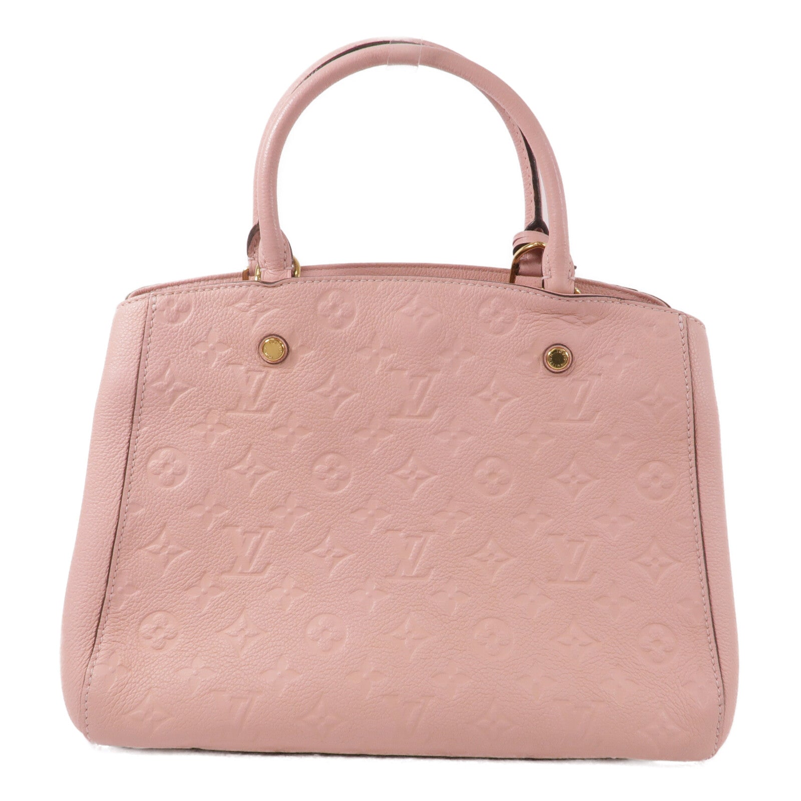 LOUIS VUITTON Monogram Empreinte Montaigne MM手挽肩背兩用袋