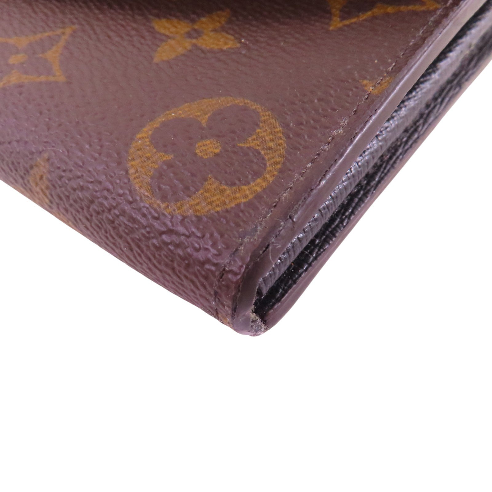 LOUIS VUITTON Monogram/Monogram Reverse  Giant Sarah Wallet金扣長錢包