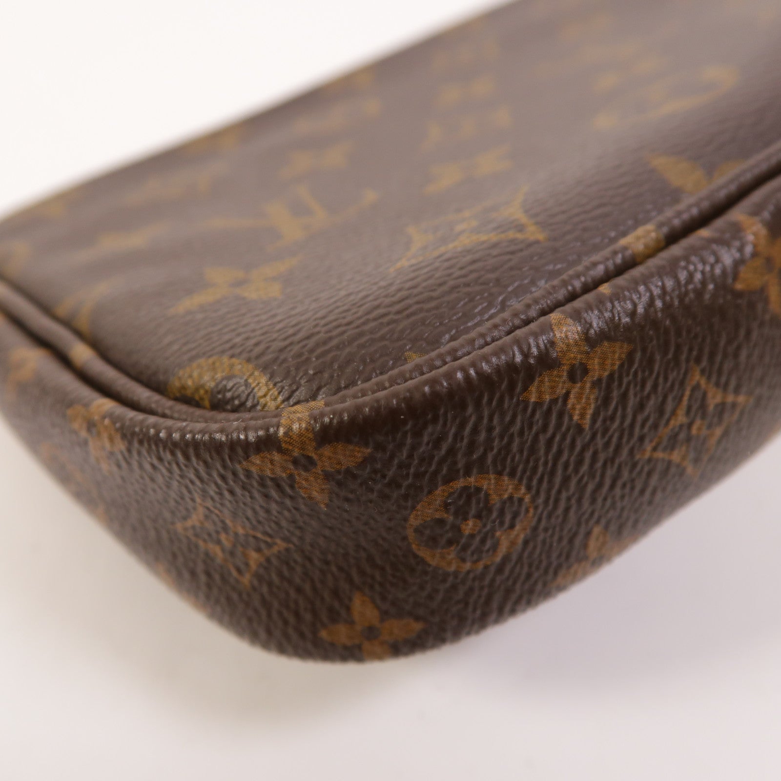 LOUIS VUITTON Monogram Multi Pochette Accessoires金扣手挽肩背兩用袋棕色