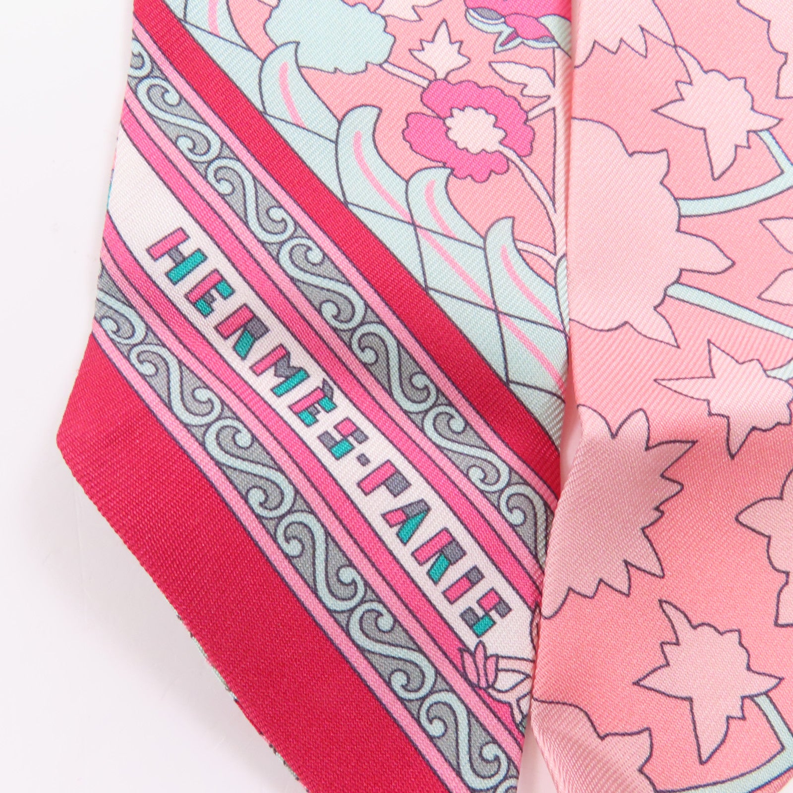 HERMES 絲質Twilly絲巾