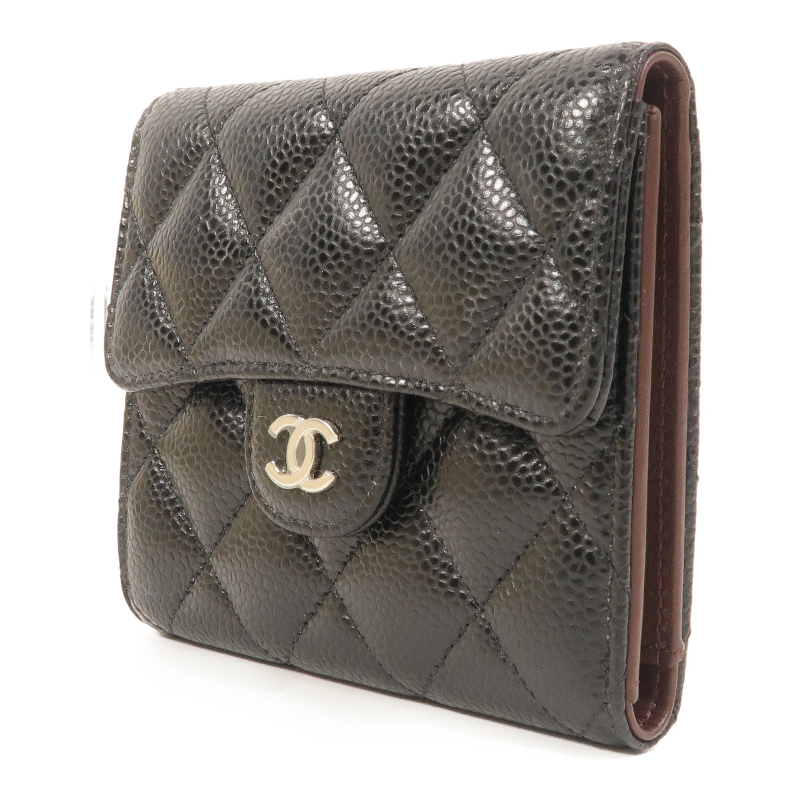 CHANEL 牛皮皮革Classic Small Flap Wallet錢包