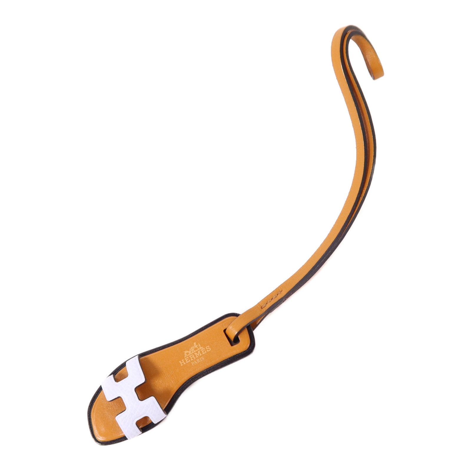 HERMES Epsom皮革Oran Nano掛飾