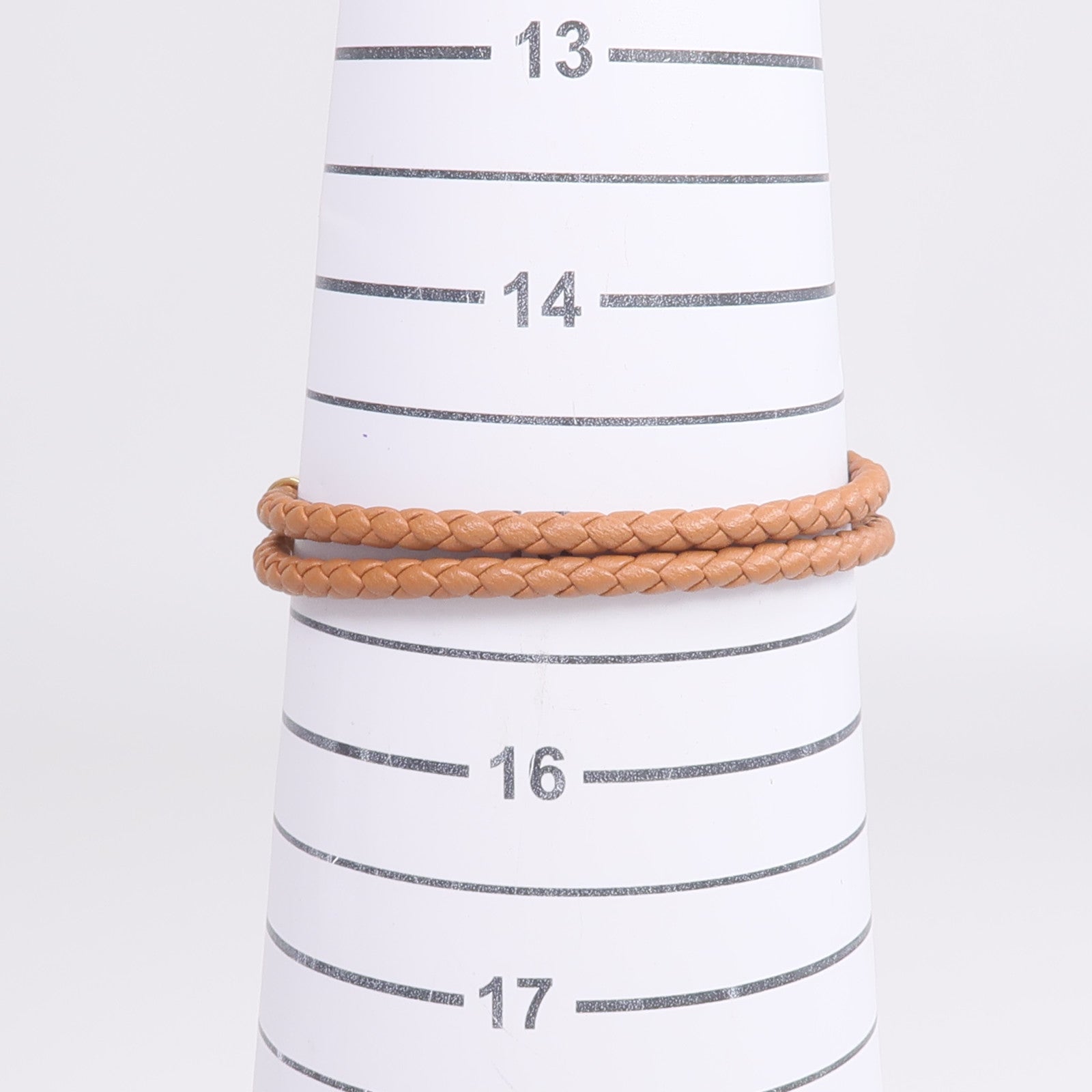 HERMES Swift皮革Roulis Double Tour Bracelet金扣手鏈Gold