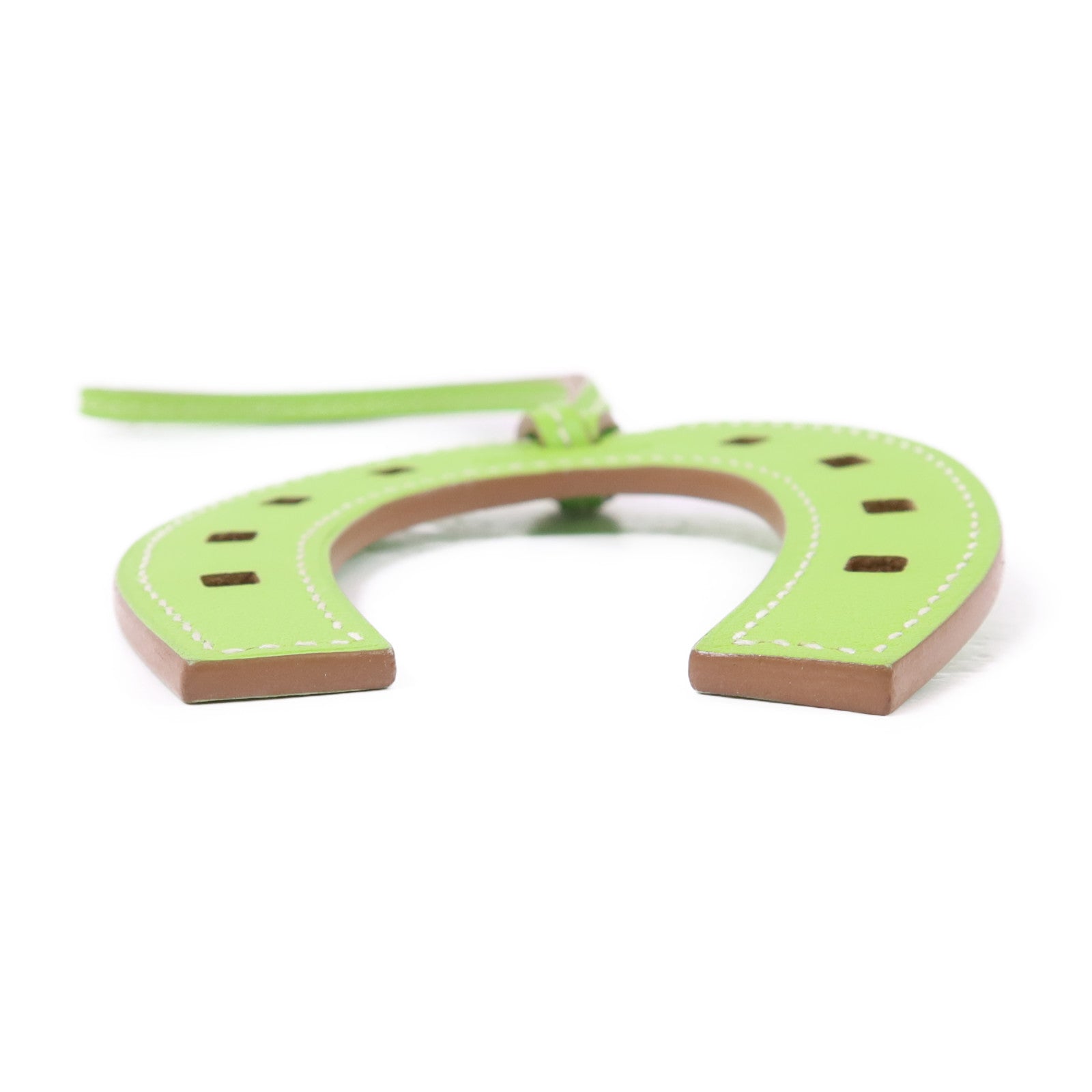 HERMES Swift皮革Paddock Horse Shoes Charm掛飾