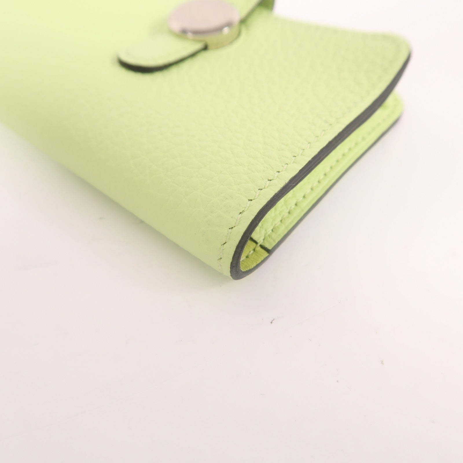 HERMES Togo皮革Dogon Card Case卡片套Vert Absinthe