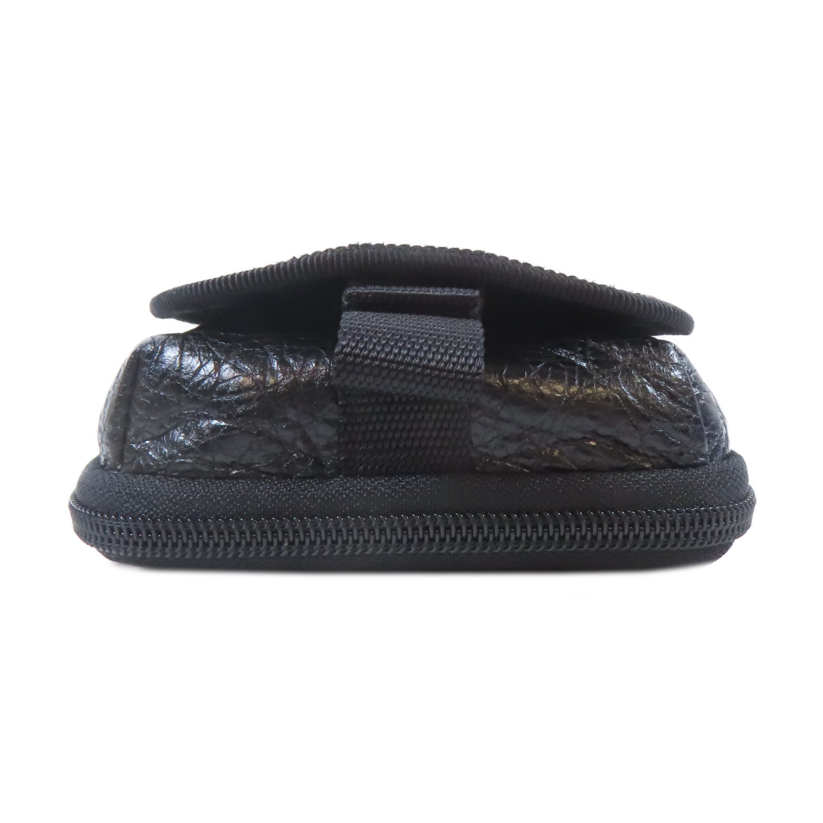 BALENCIAGA 【激減優惠】皮革Shoulder Bag黑扣肩背袋黑色