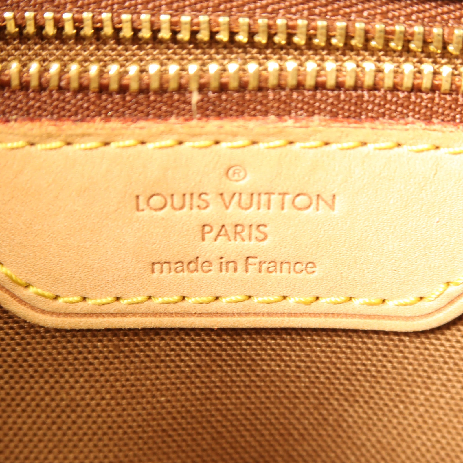 LOUIS VUITTON Monogram Batignolles金扣肩背袋