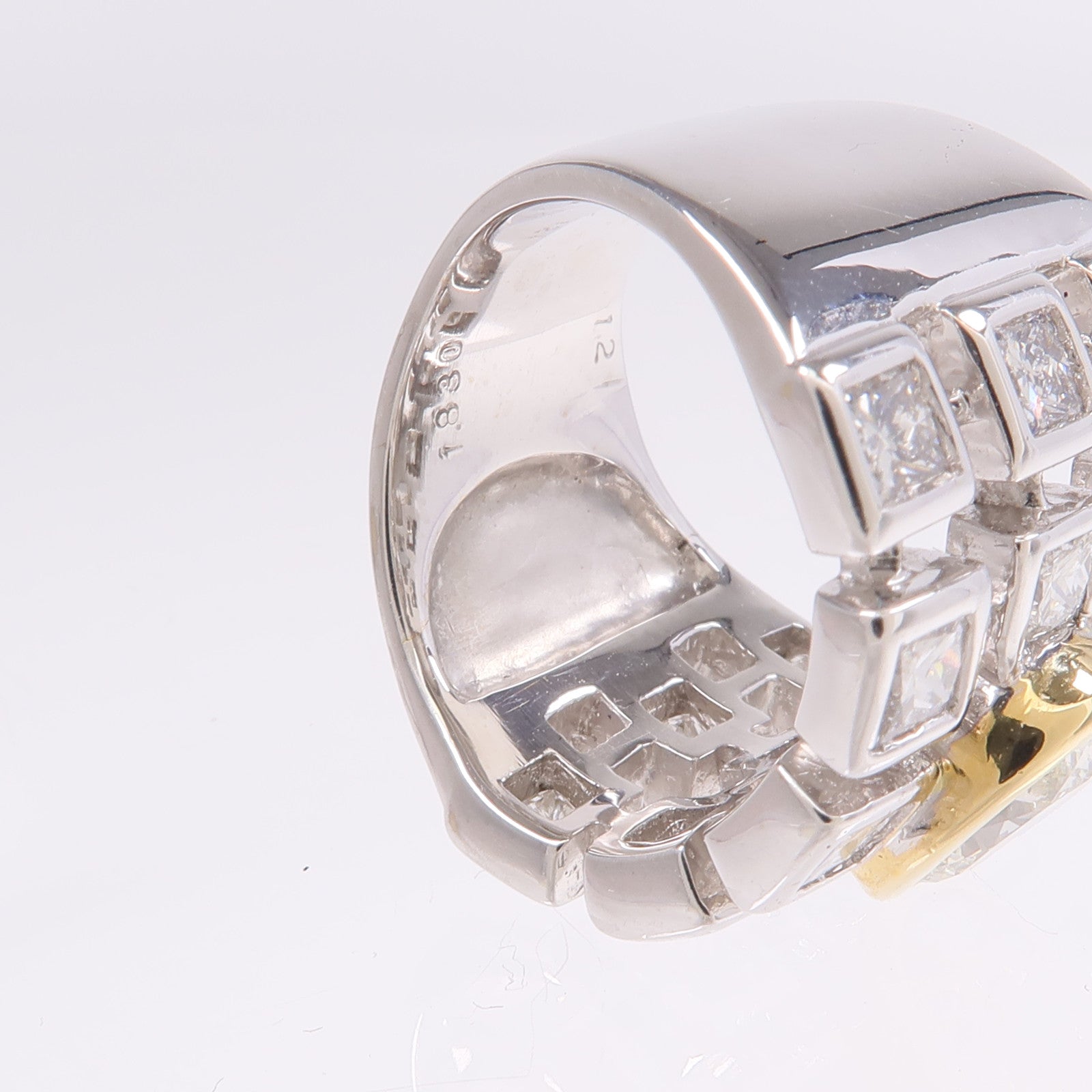 JEWELRY 18K白金/黃金Diamond Ring鑽石戒指