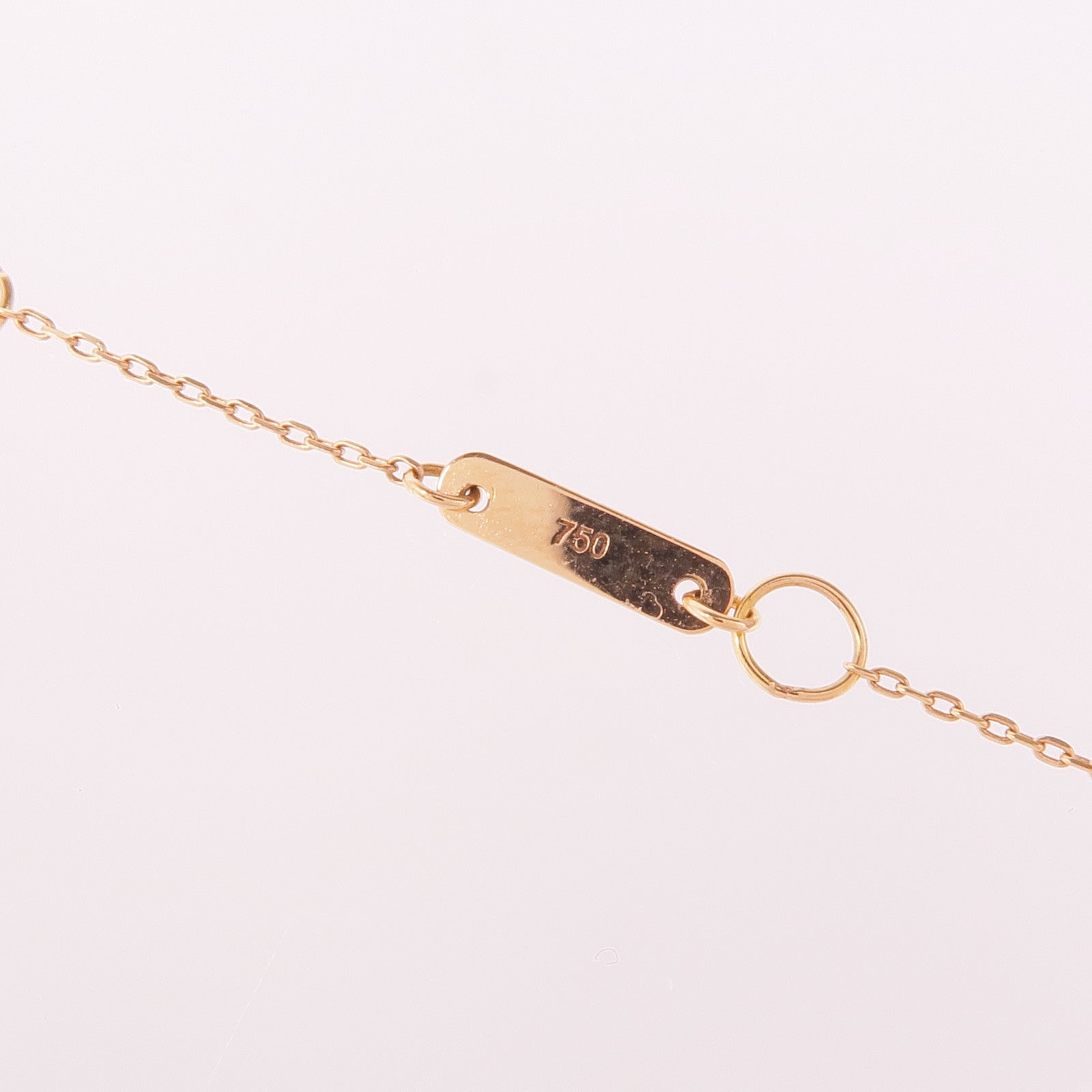 JEWELRY Diamond Necklace 18K Pink Gold