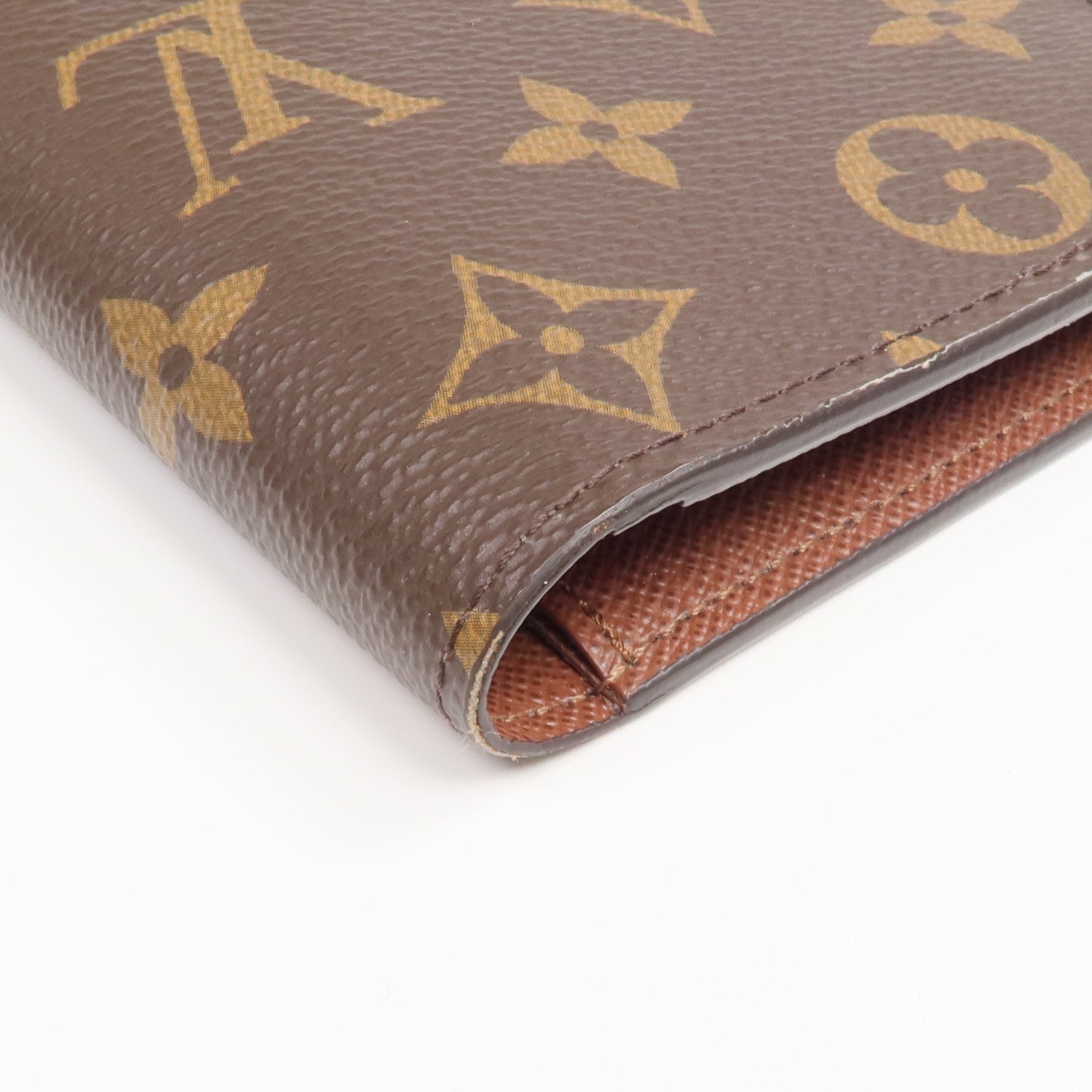 LOUIS VUITTON Monogram Brazza Wallet金扣長錢包