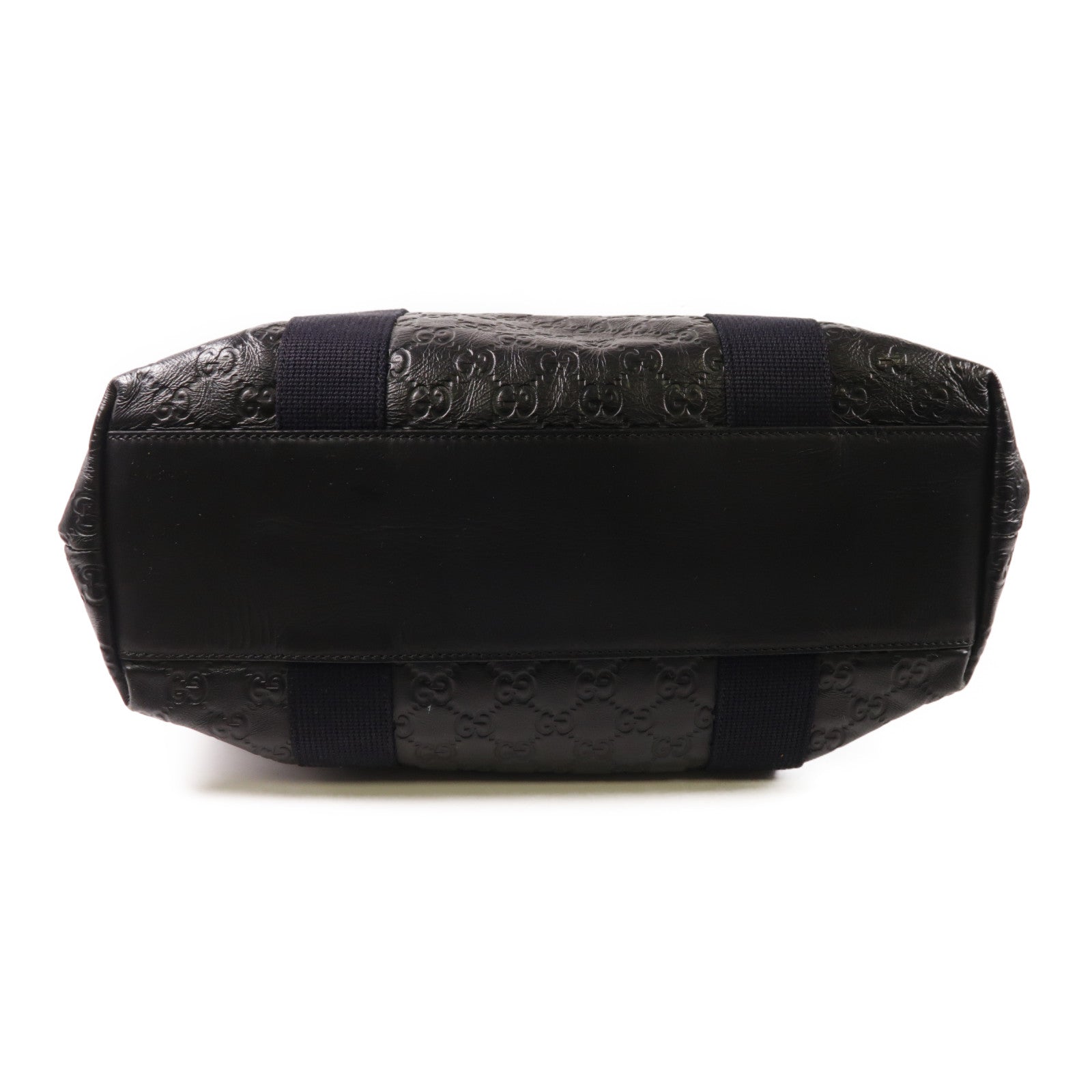 GUCCI GG SHW Tote Bag 268175 Calfskin Leather Black