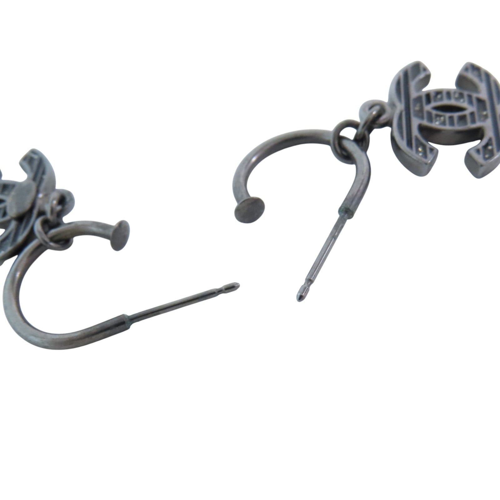 CHANEL 金屬CC Earrings耳環