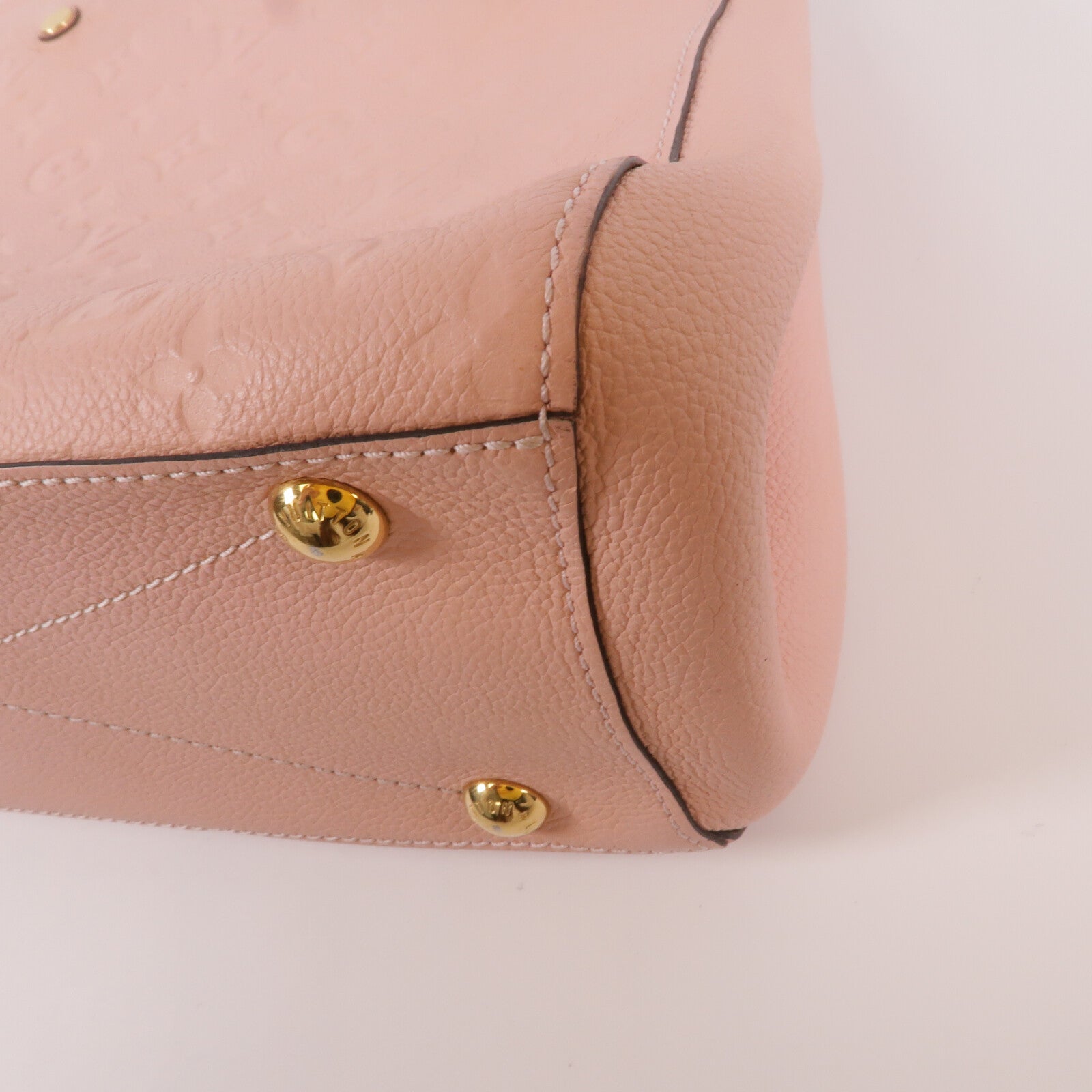 LOUIS VUITTON Monogram Empreinte Montaigne MM手挽肩背兩用袋
