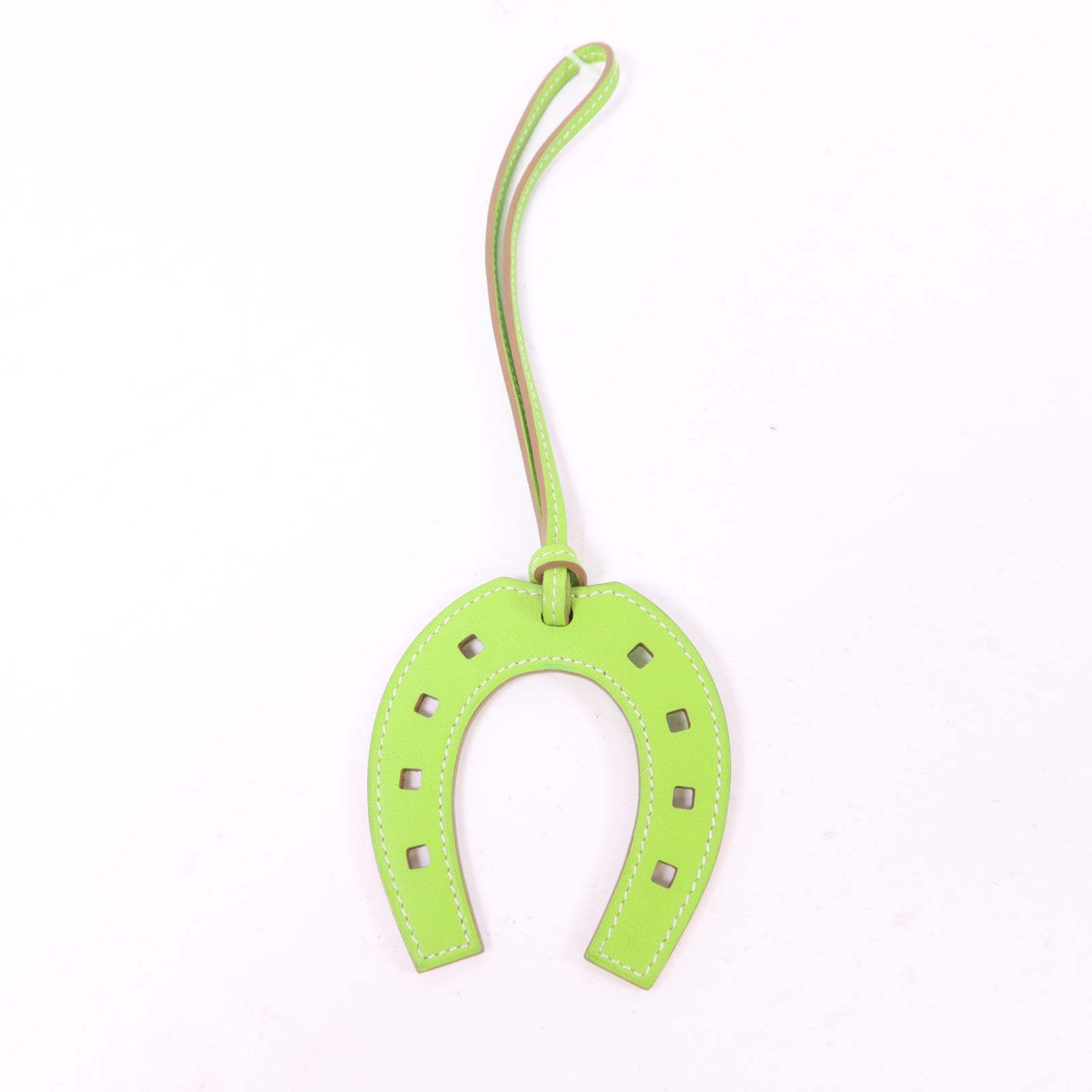 HERMES Swift皮革Paddock Horse Shoes Charm掛飾