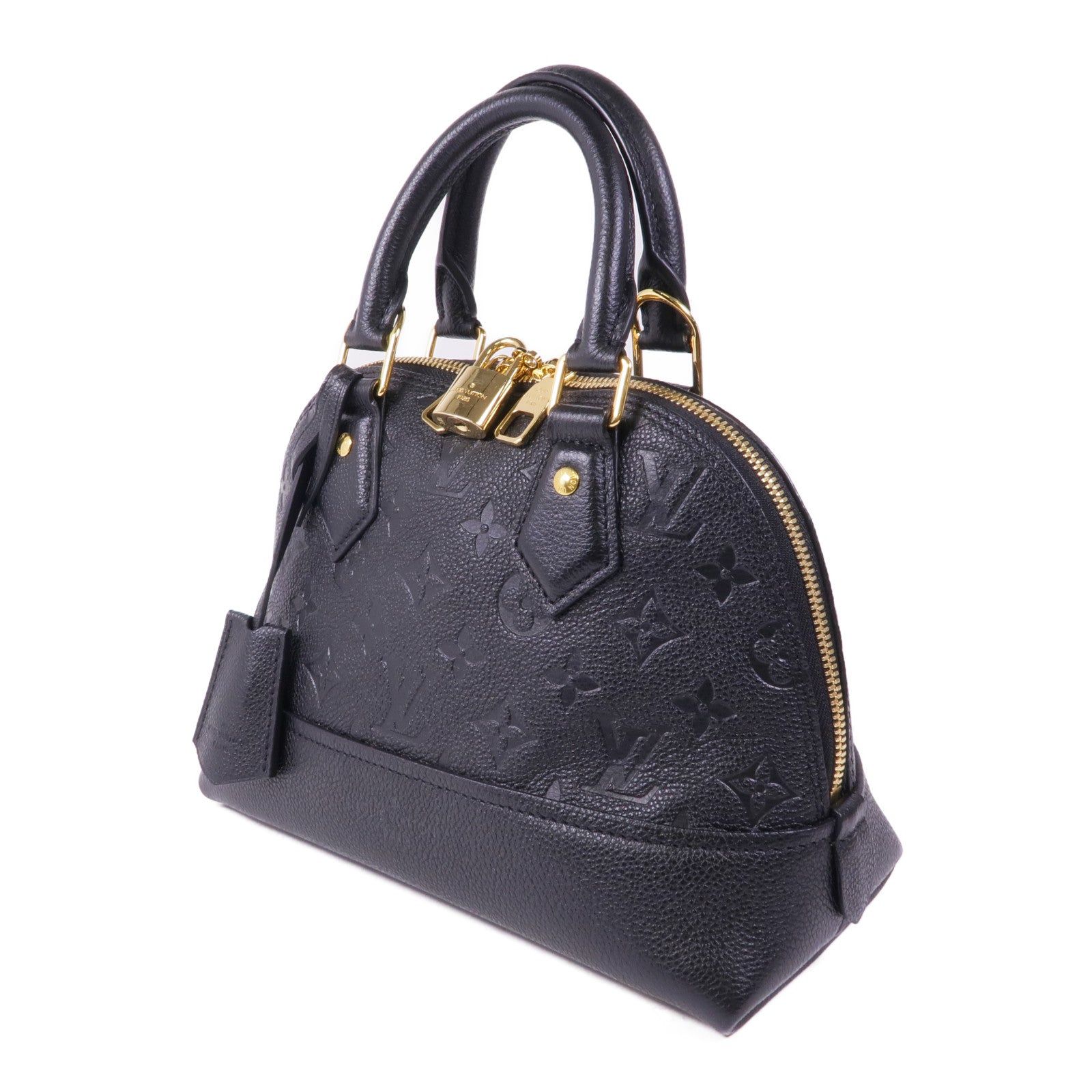 LOUIS VUITTON Monogram Empreinte Neo Alma BB金扣手挽肩背兩用袋