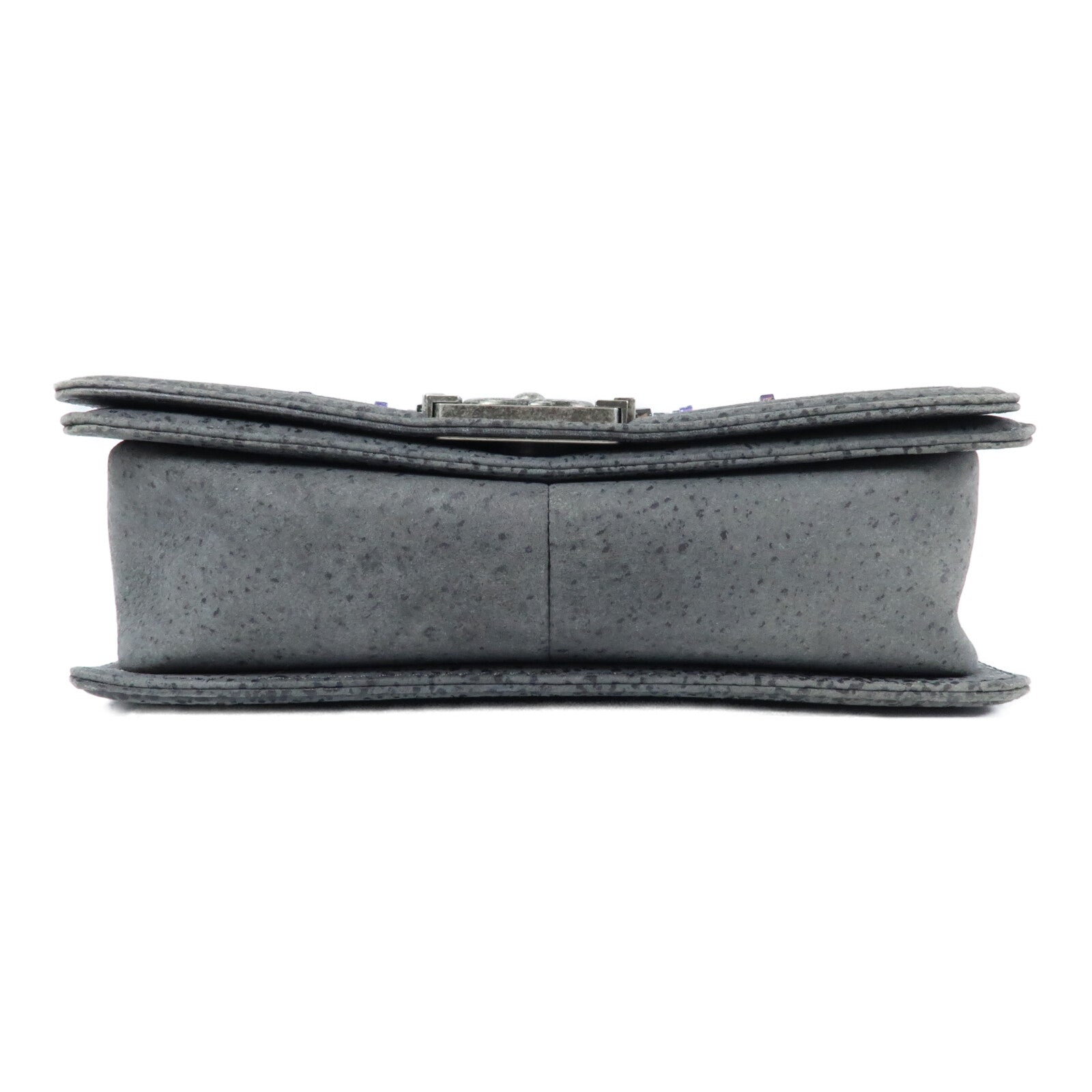 CHANEL Textured Suede Boy 25鏈帶肩背袋