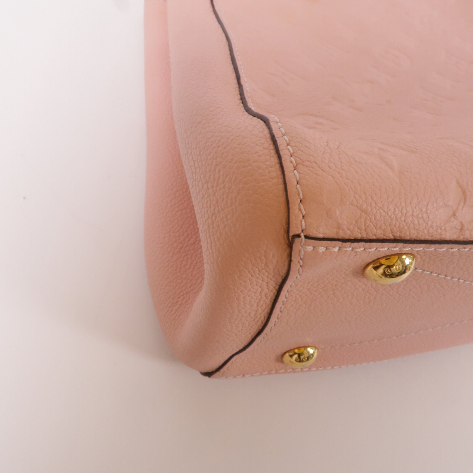 LOUIS VUITTON Monogram Empreinte Montaigne MM手挽肩背兩用袋