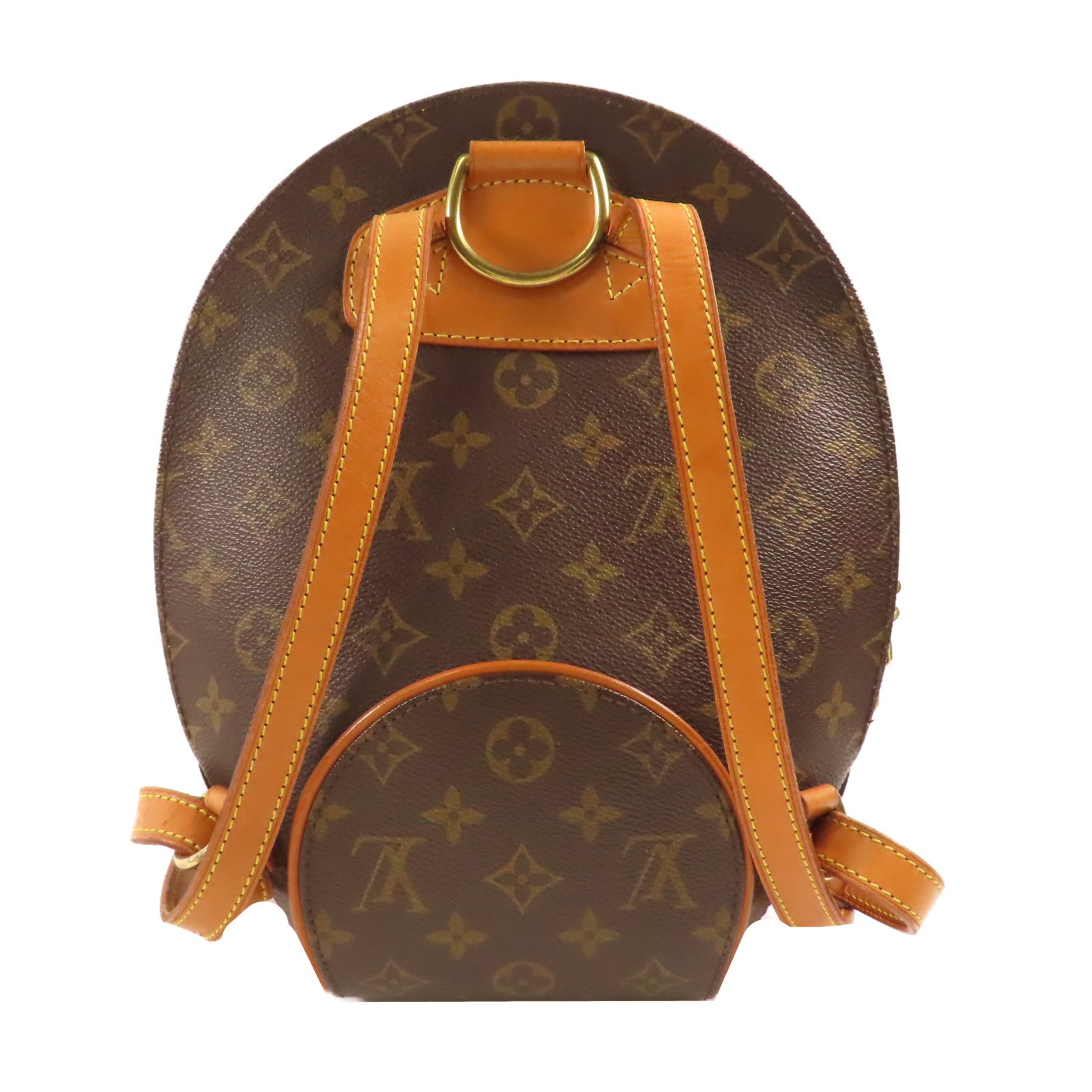 LOUIS VUITTON Monogram Ellipse Sack A Dos金扣背包棕色