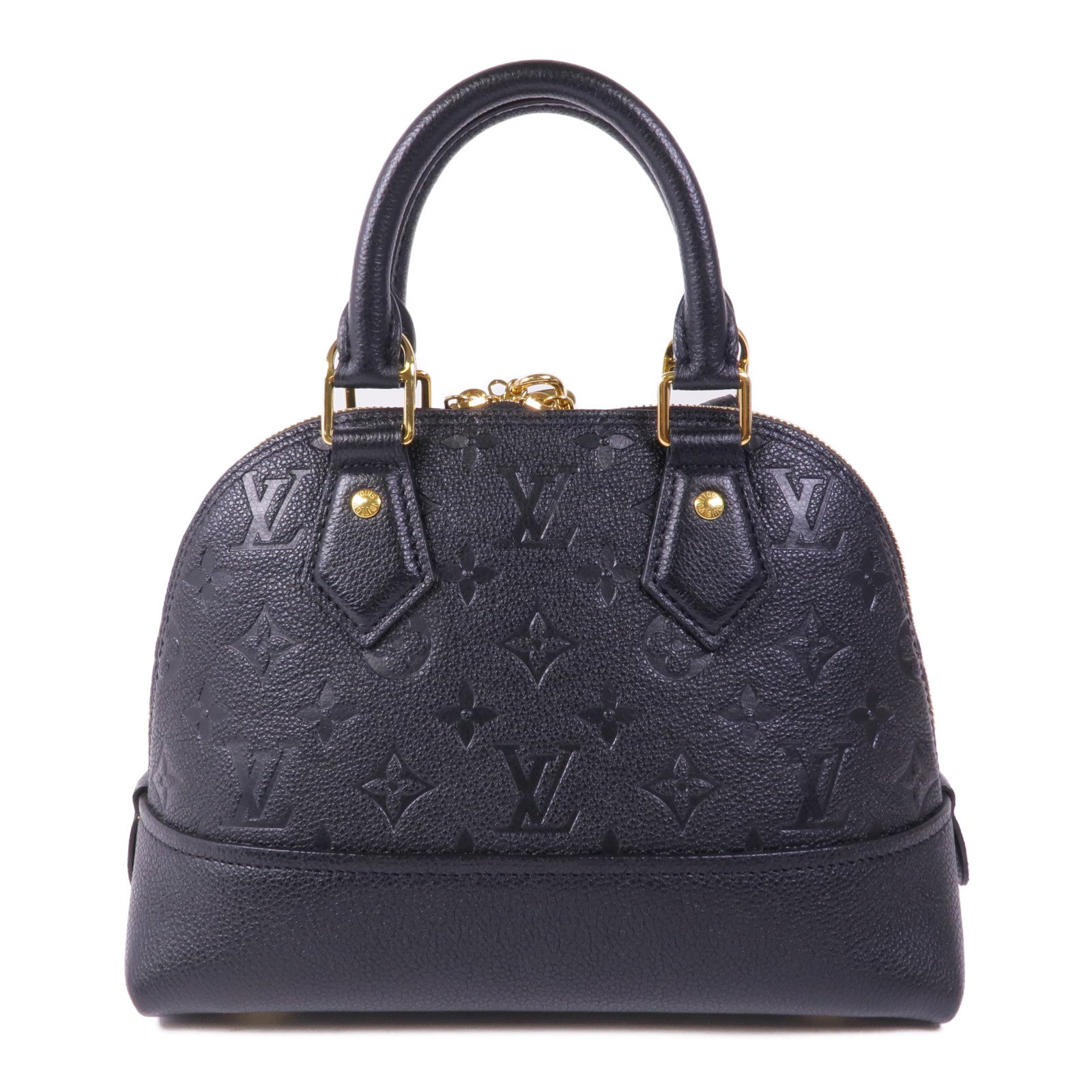 LOUIS VUITTON Monogram Empreinte Neo Alma BB金扣手挽肩背兩用袋