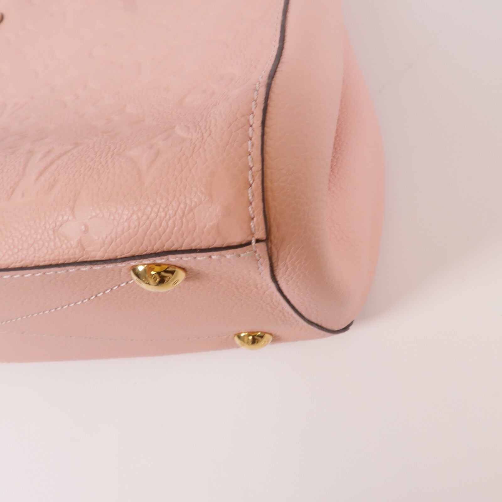 LOUIS VUITTON Monogram Empreinte Montaigne MM手挽肩背兩用袋