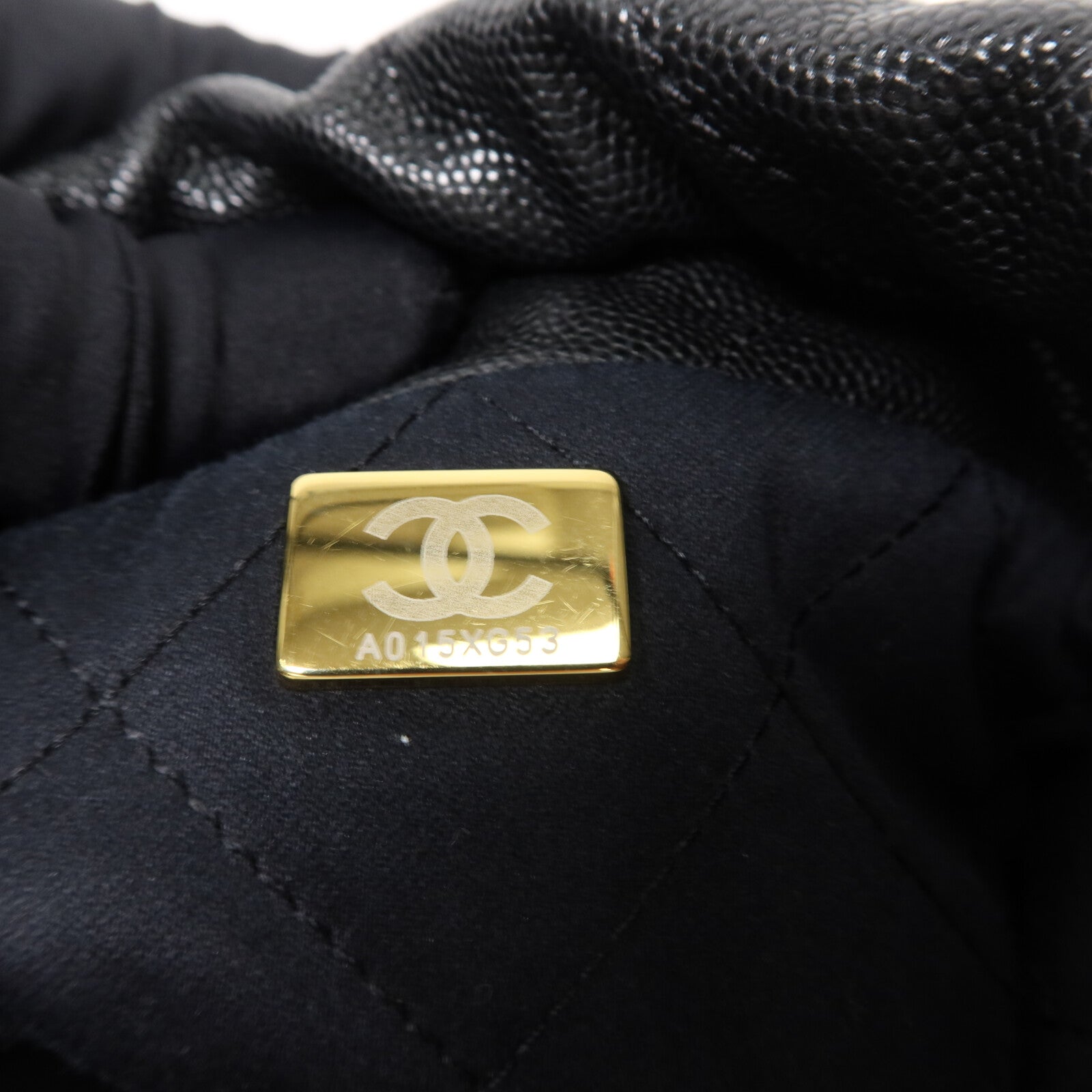 CHANEL 牛皮皮革Chanel 22 Mini鏈帶肩背袋