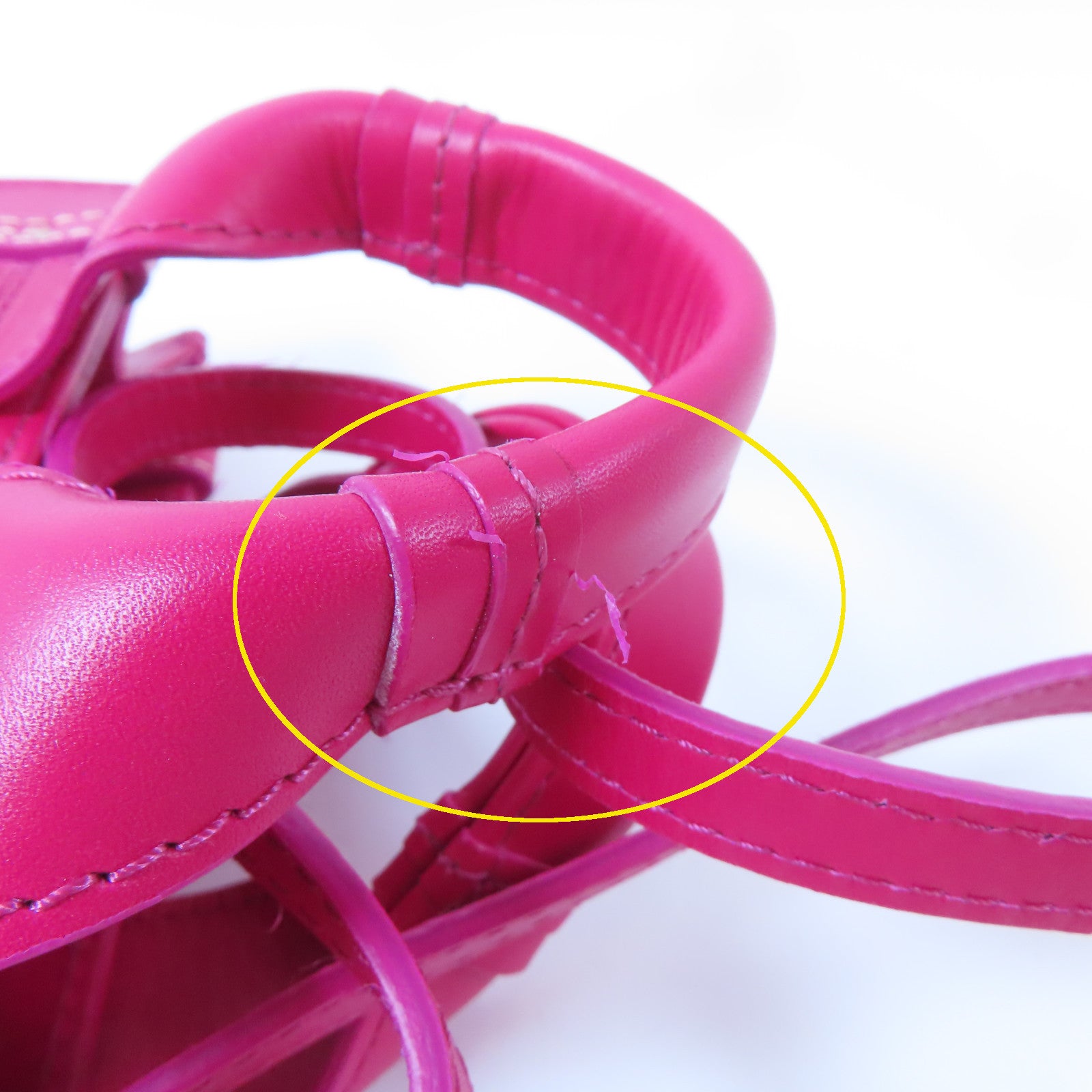Chloe 牛皮皮革Woody Mini Tote手挽肩背兩用袋粉紅色