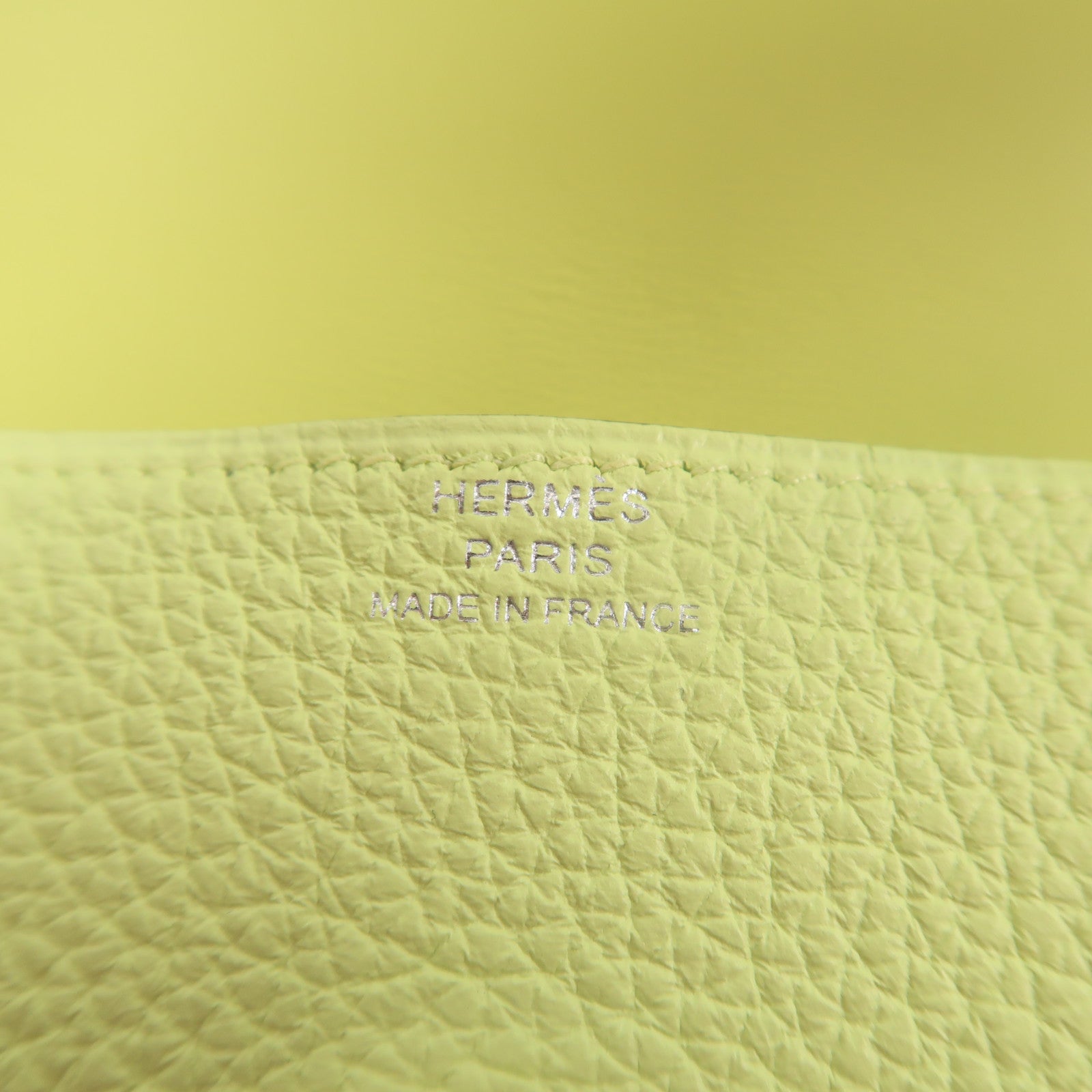 HERMES Togo皮革Dogon Card Case卡片套Vert Absinthe