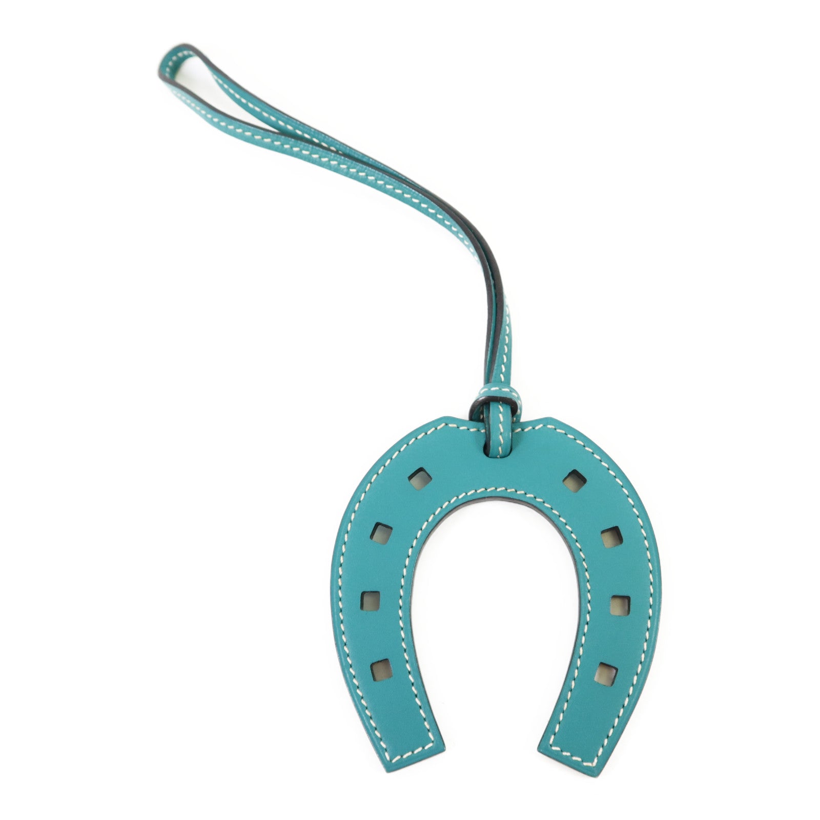 HERMES Swift皮革Paddock Horse Shoes Charm掛飾