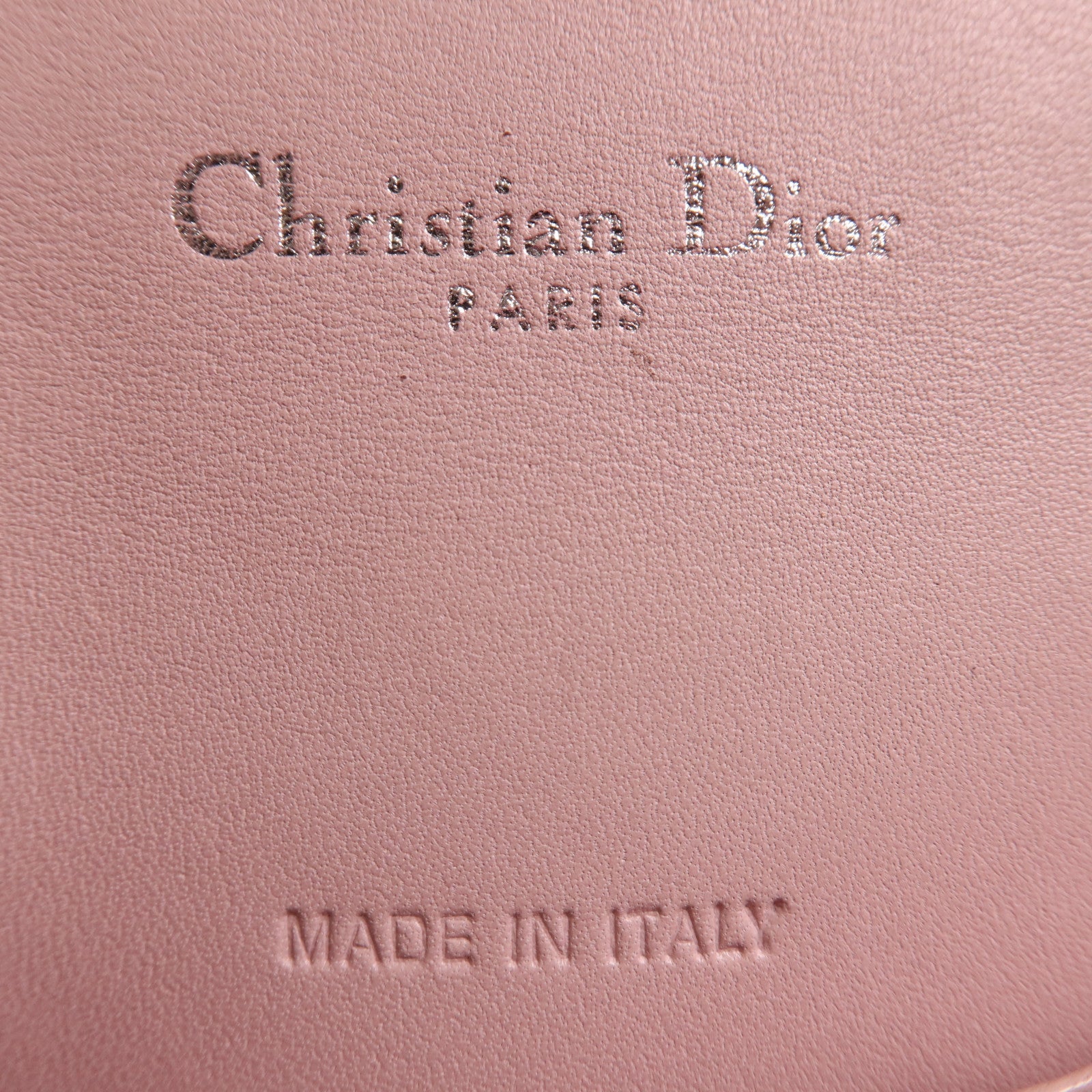 Dior 牛皮皮革Miss Dior銀扣鏈帶肩背袋