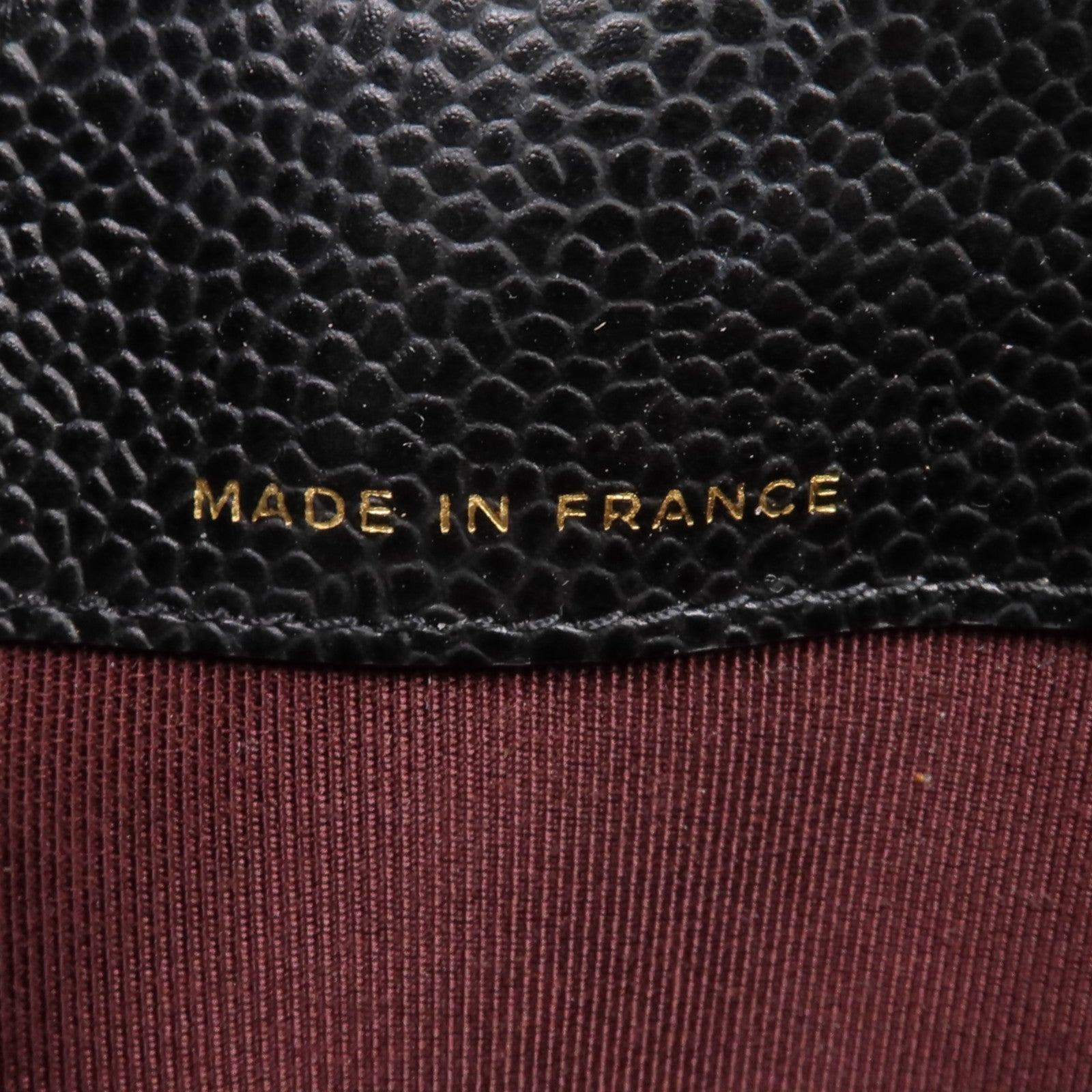CHANEL 牛皮皮革Long Wallet金扣長錢包
