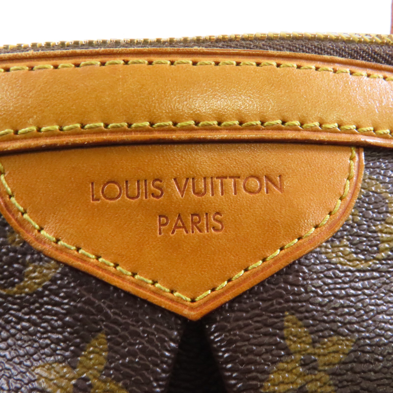 LOUIS VUITTON 【激減優惠】Monogram Tivoli GM金扣肩背袋啡色