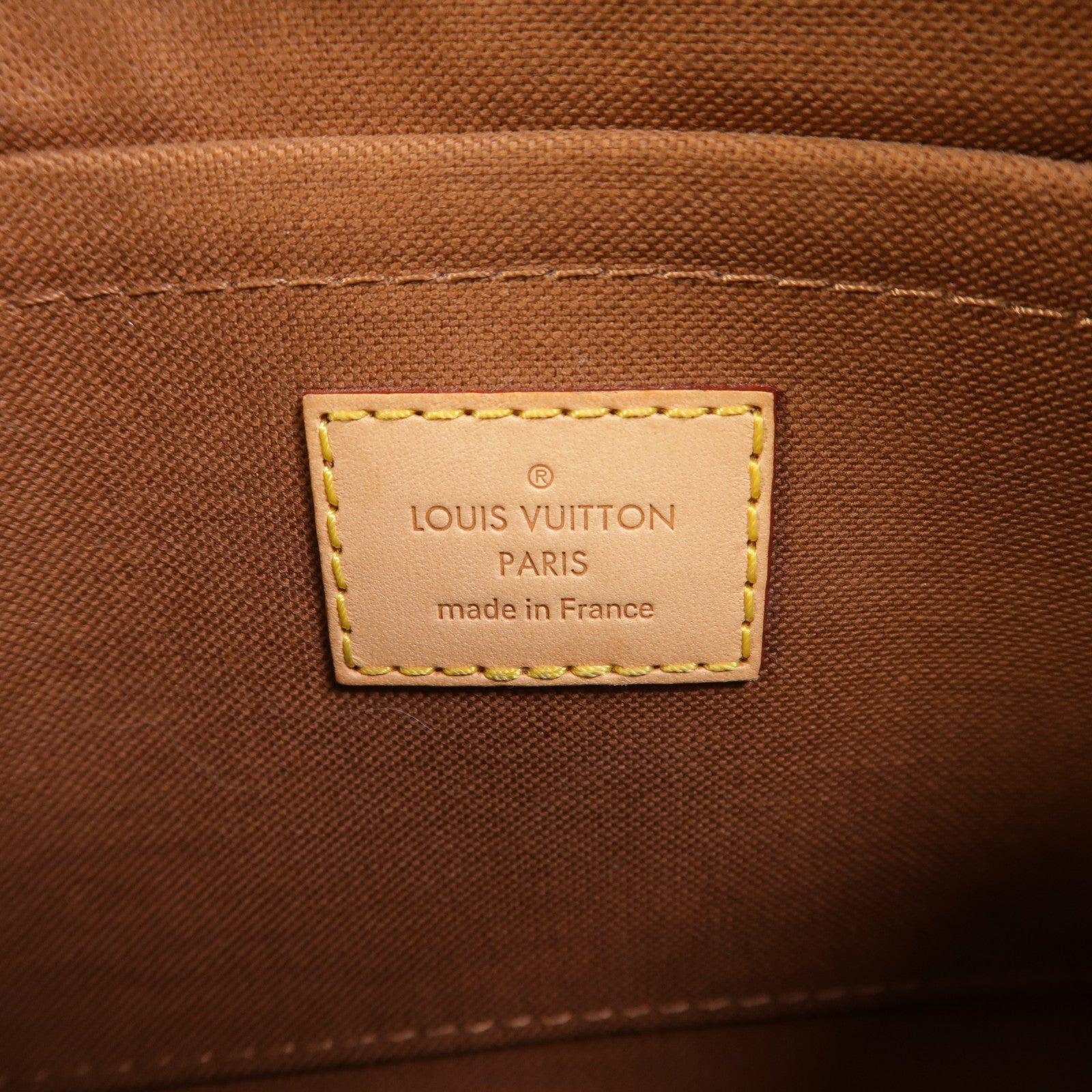LOUIS VUITTON Monogram Multi Pochette Accessoires金扣手挽肩背兩用袋棕色