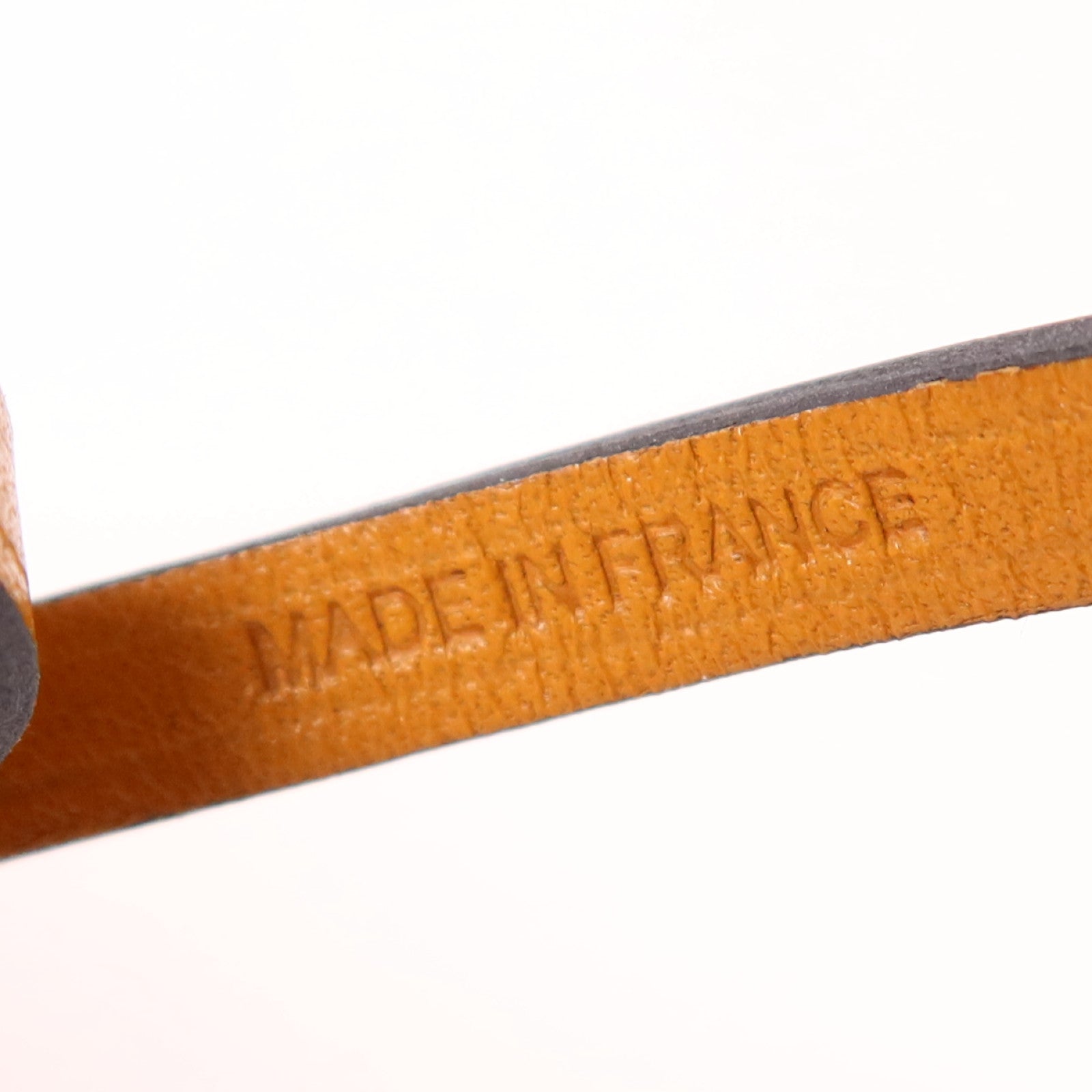 HERMES Epsom皮革Oran Nano掛飾