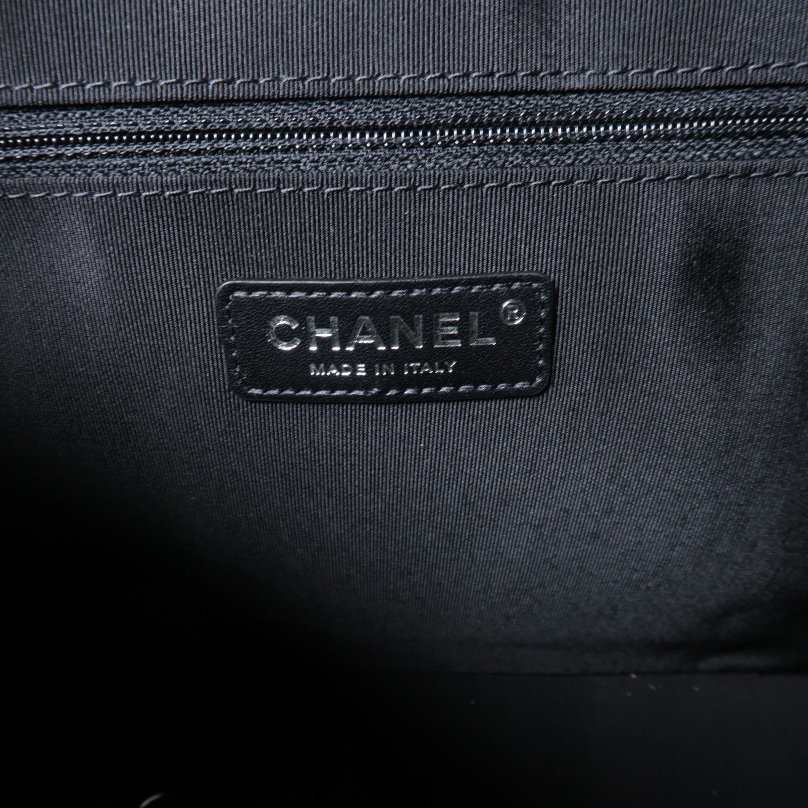 CHANEL 【激減優惠】牛皮皮革Chain Shoulder鏈帶肩背袋黑色