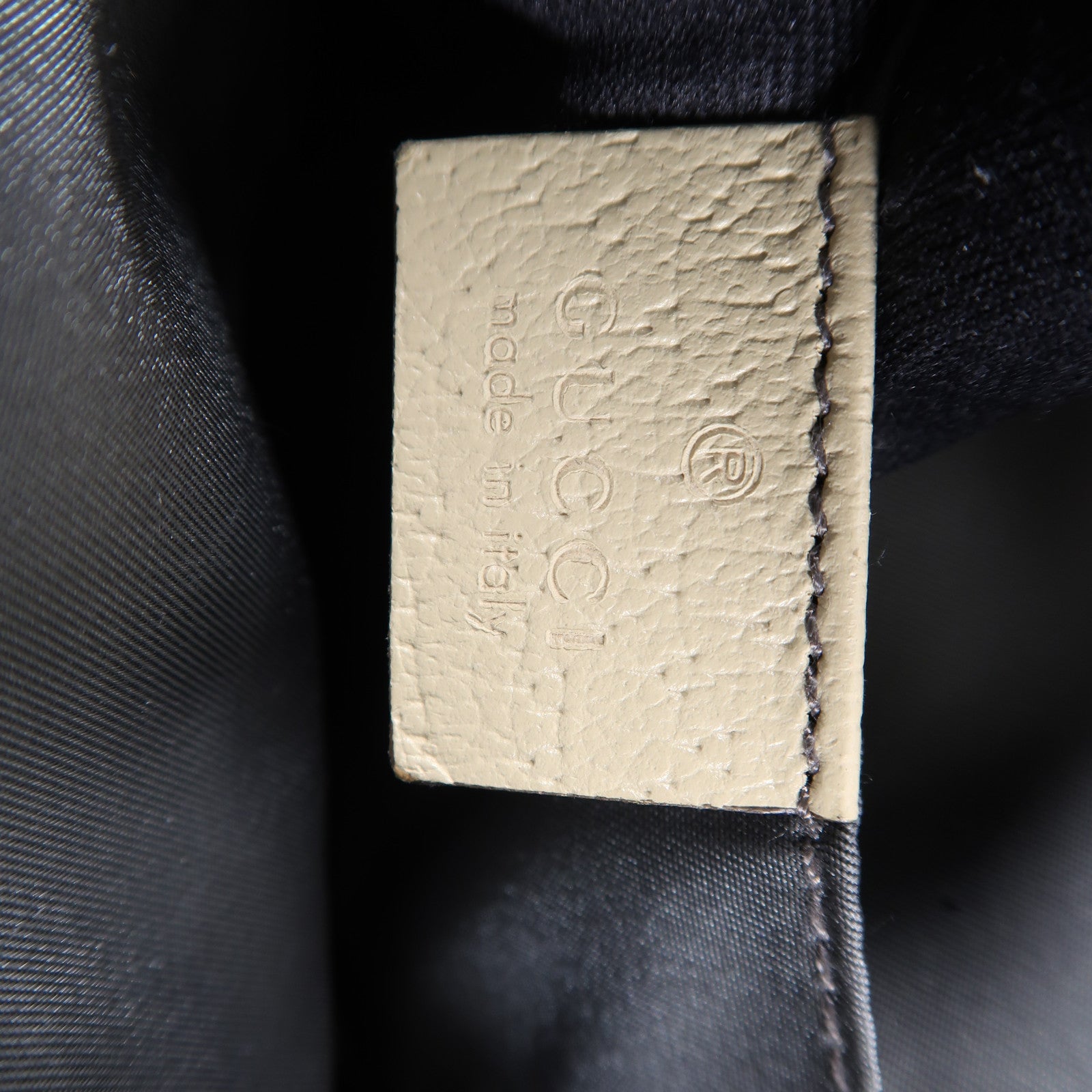 GUCCI 尼龍2 Way Shoulder銀扣手挽肩背兩用袋綠色/米色
