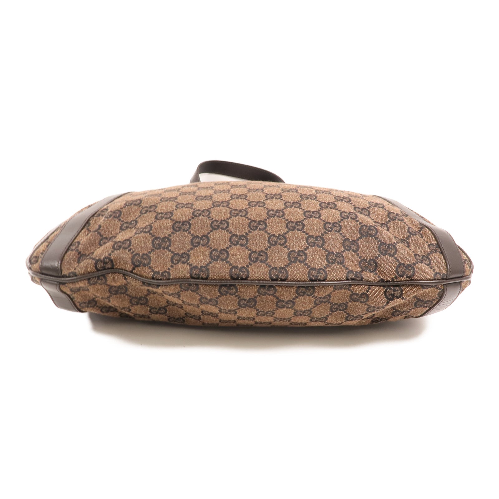 GUCCI GG帆布2 Way shoulder Bag金扣手挽肩背兩用袋