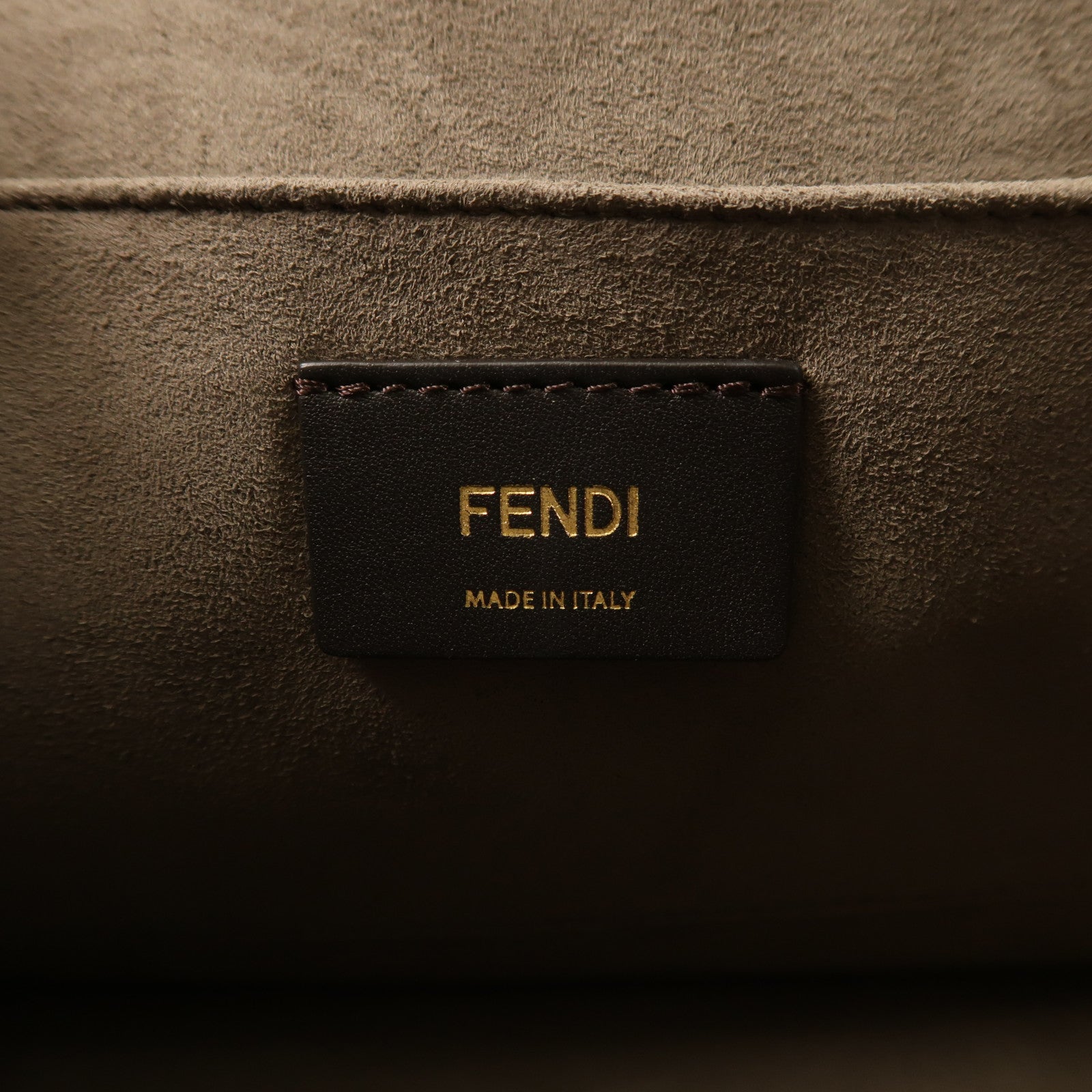 FENDI 牛皮皮革Kan I手挽肩背兩用袋
