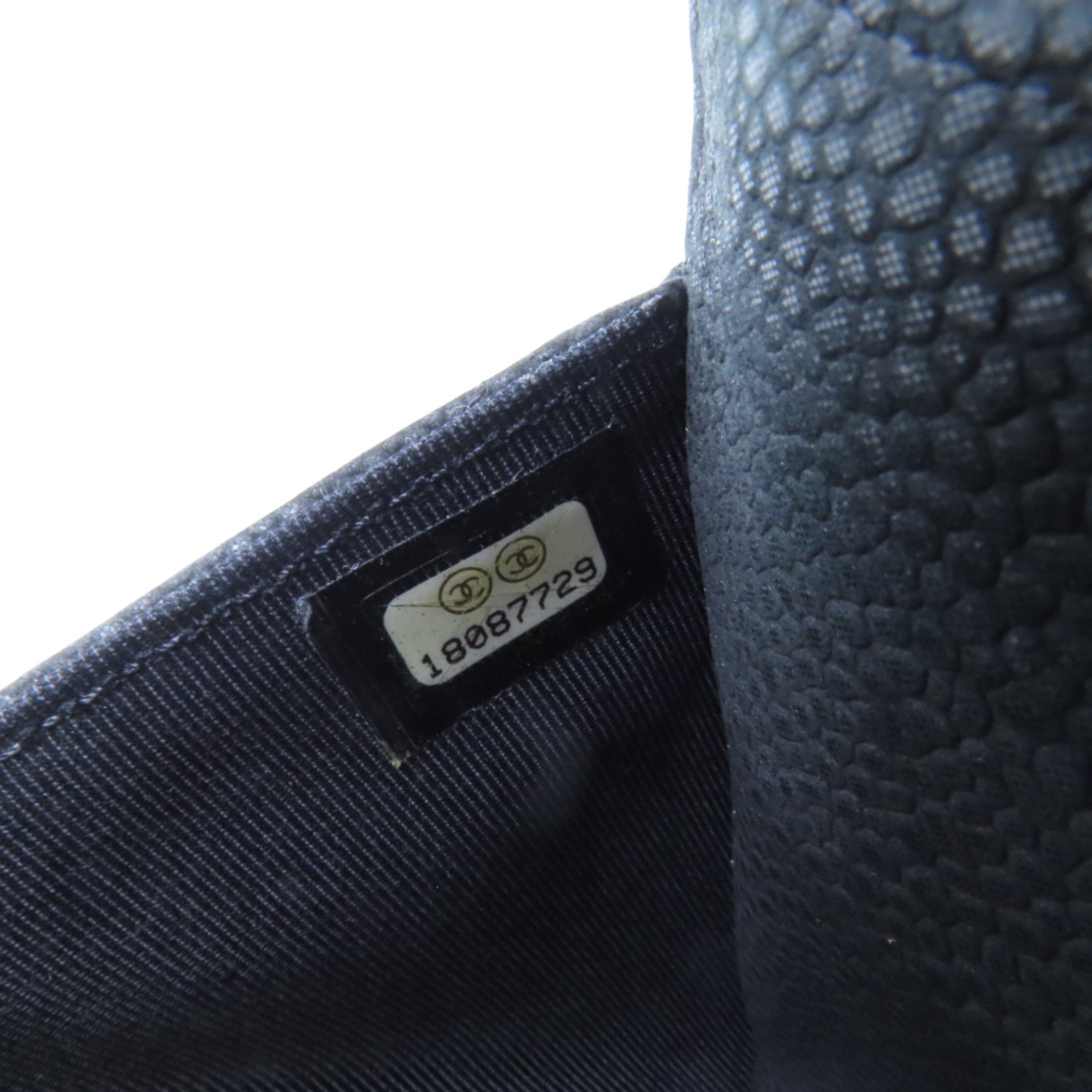 CHANEL 牛皮皮革WOC Wallet On Chain銀扣鏈帶肩背袋