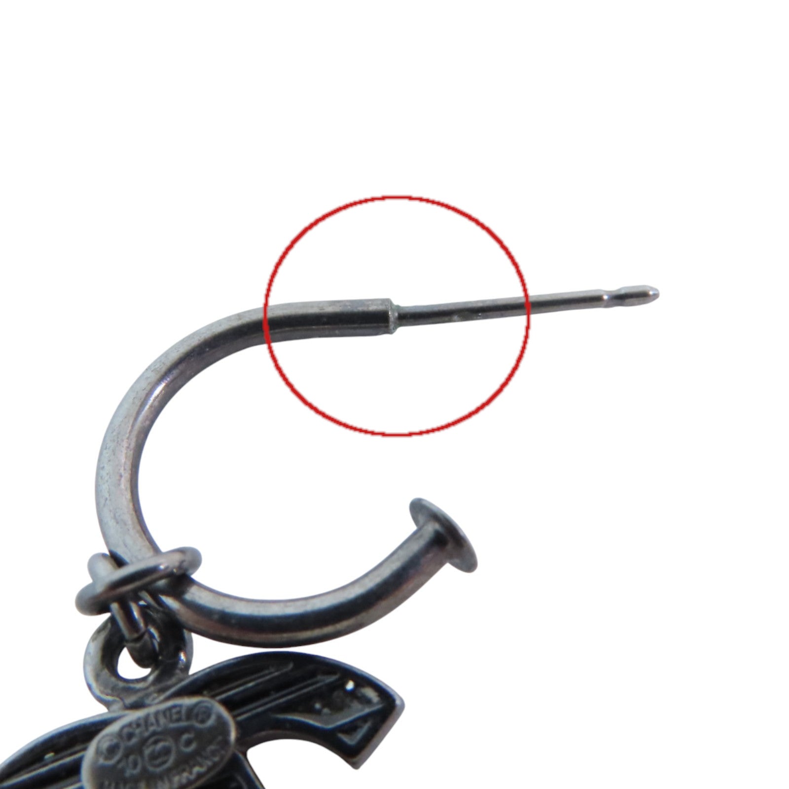 CHANEL 金屬CC Earrings耳環