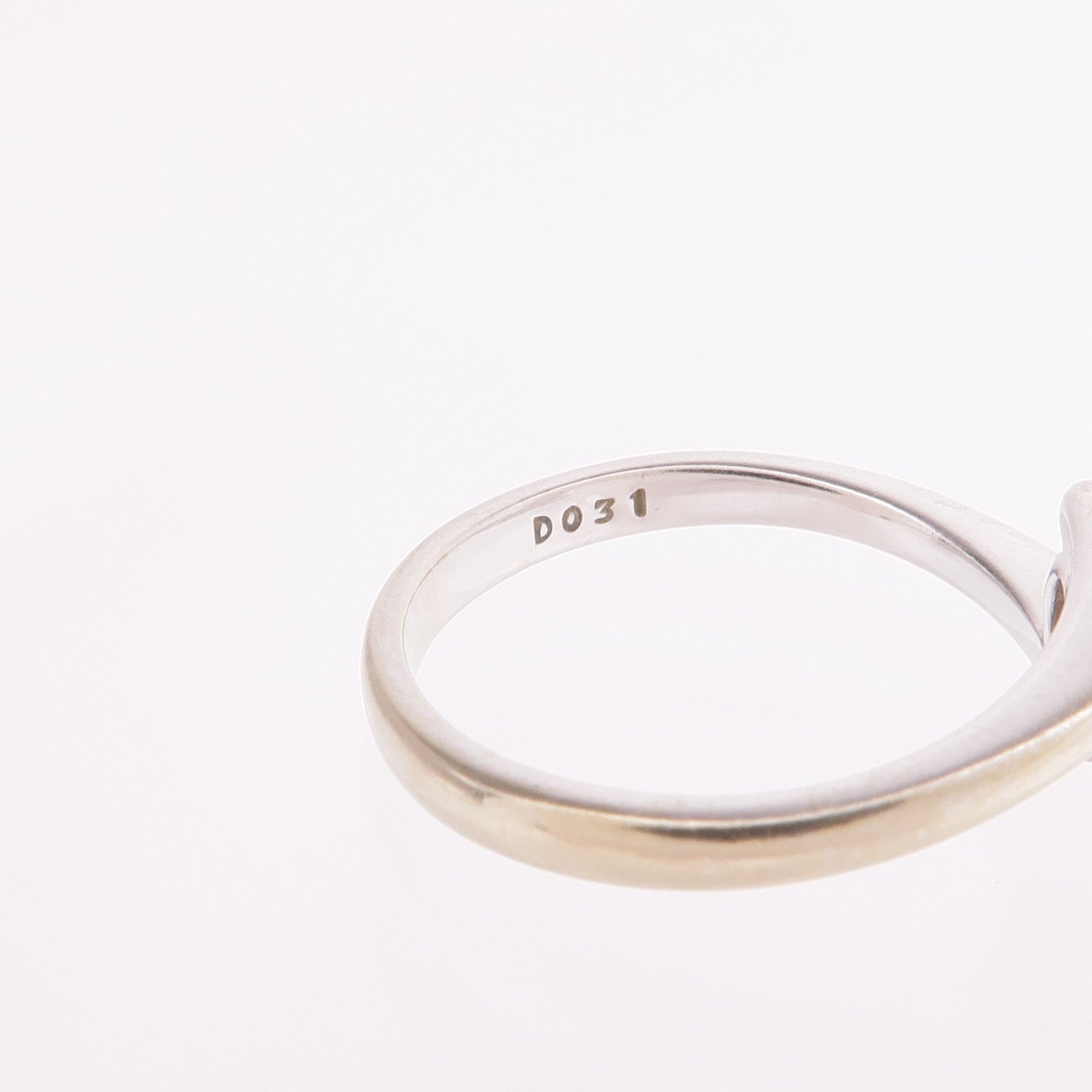 JEWELRY 【激減優惠】18K白金Diamond Ring鑽石戒指US#5