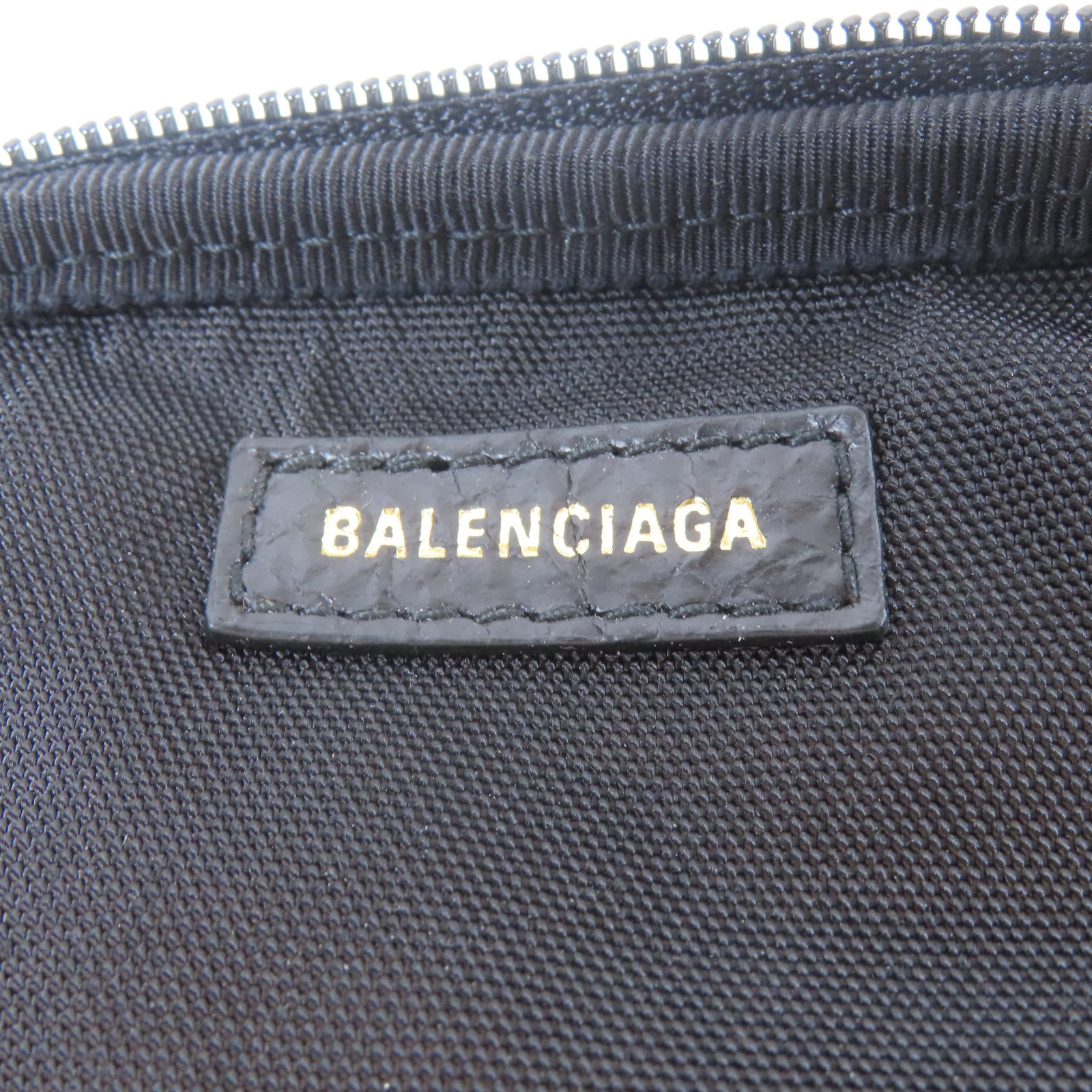 BALENCIAGA 【激減優惠】皮革Shoulder Bag黑扣肩背袋黑色