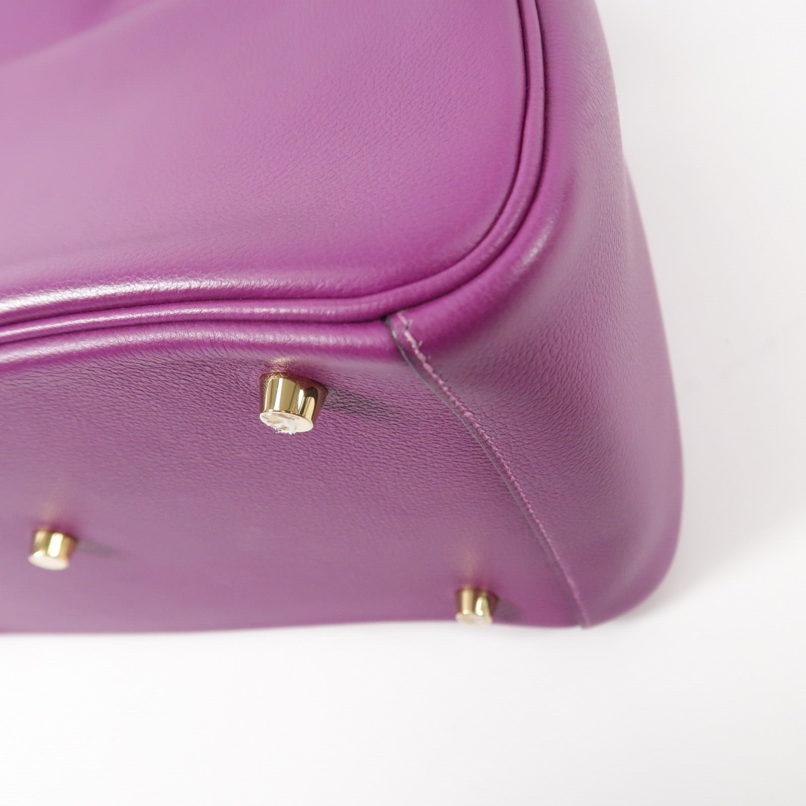 HERMES Evercolor皮革Lindy 30手挽肩背兩用袋Anemone