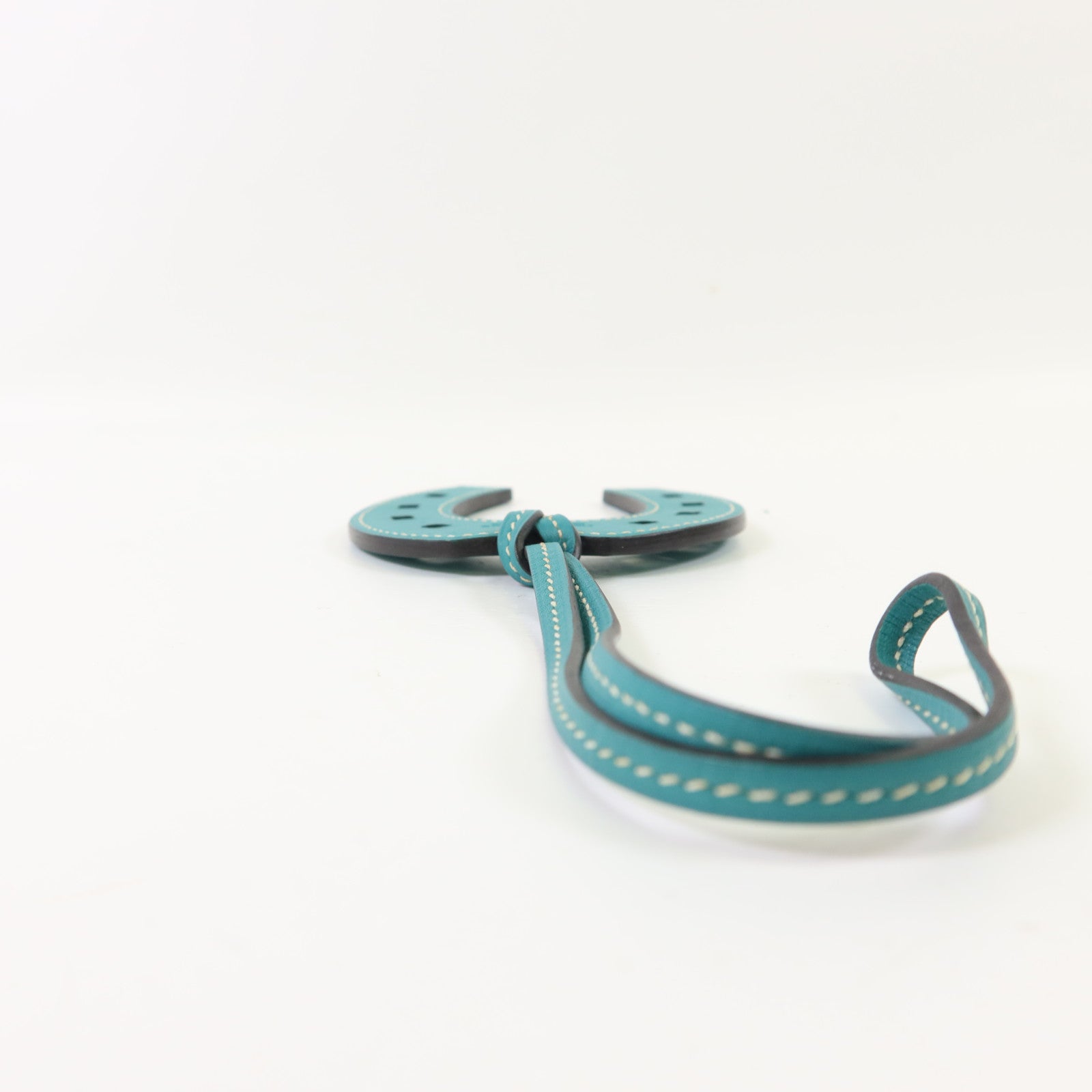 HERMES Swift皮革Paddock Horse Shoes Charm掛飾