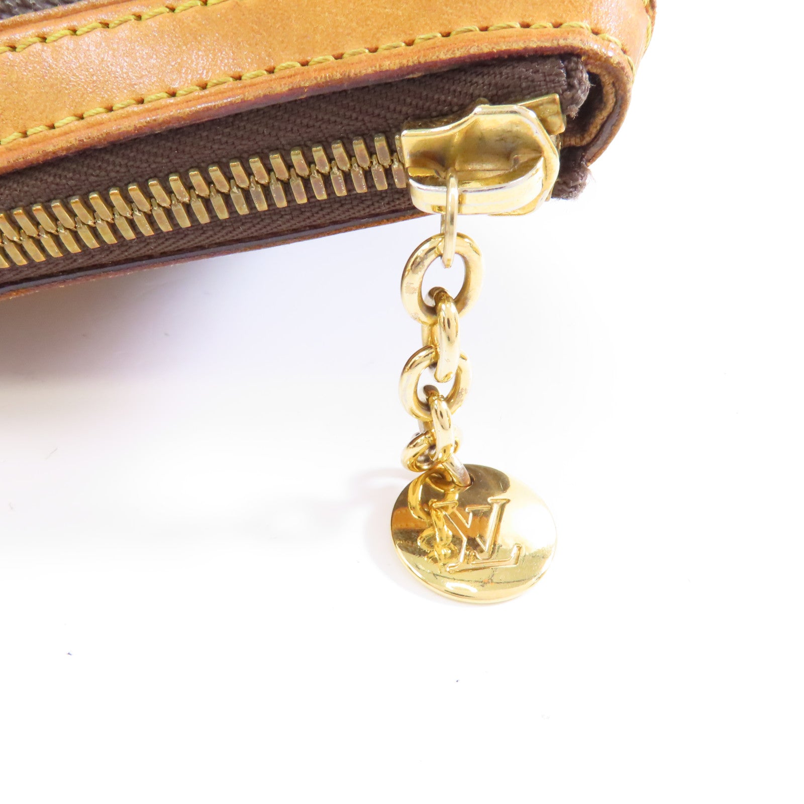 LOUIS VUITTON 【激減優惠】Monogram Tivoli GM金扣肩背袋啡色