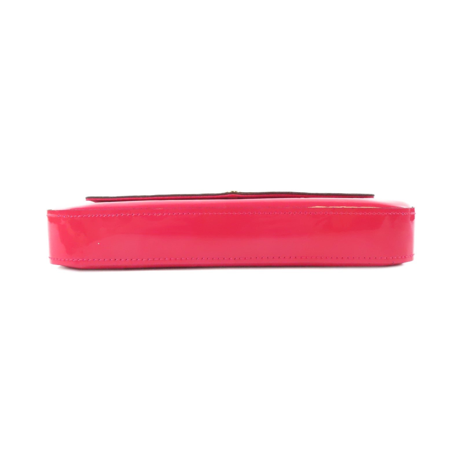 LOUIS VUITTON 【激減優惠】Vernis Felicie Pochette金扣鏈帶肩背袋粉紅色