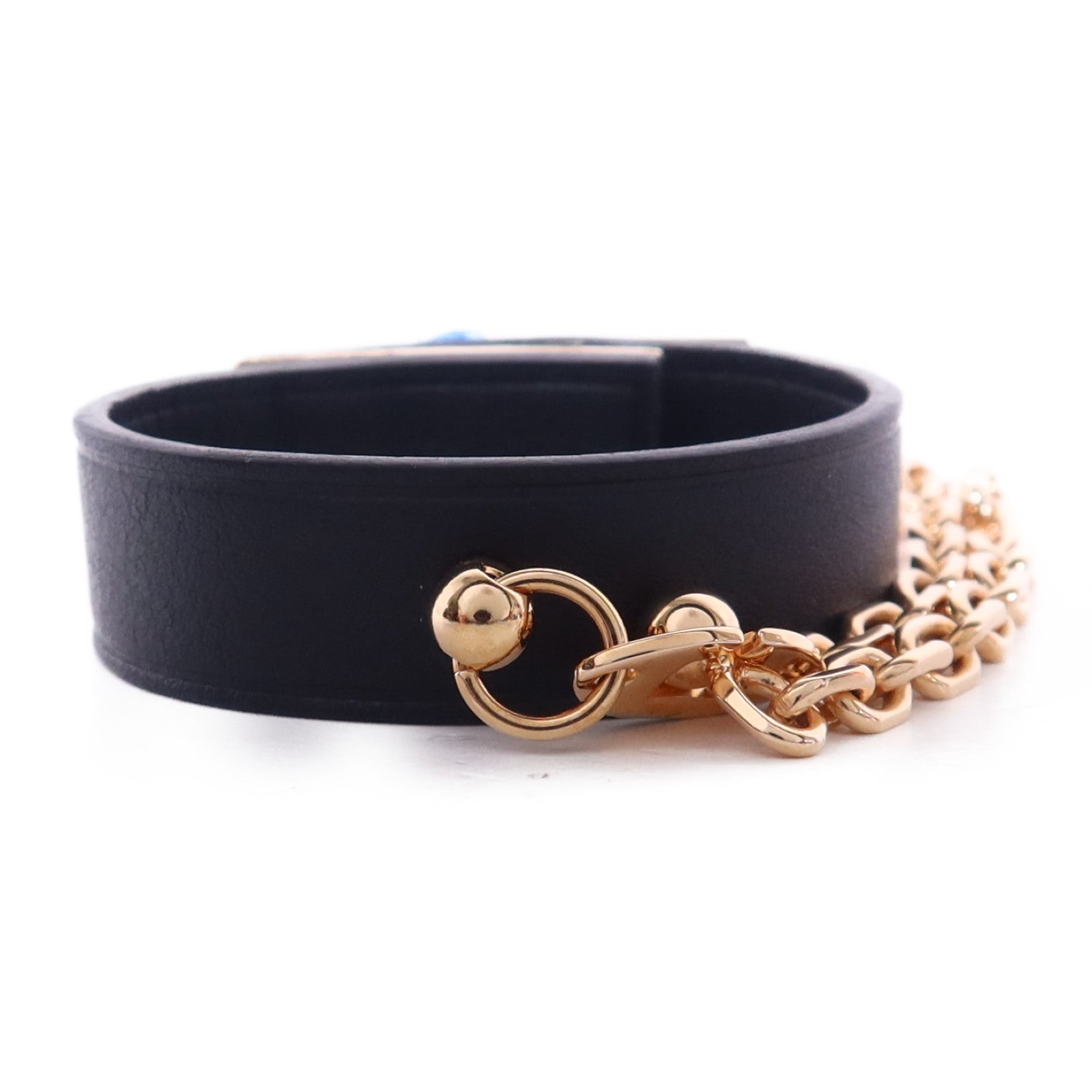 HERMES Swift皮革Kelly Glove Ring金扣手套環